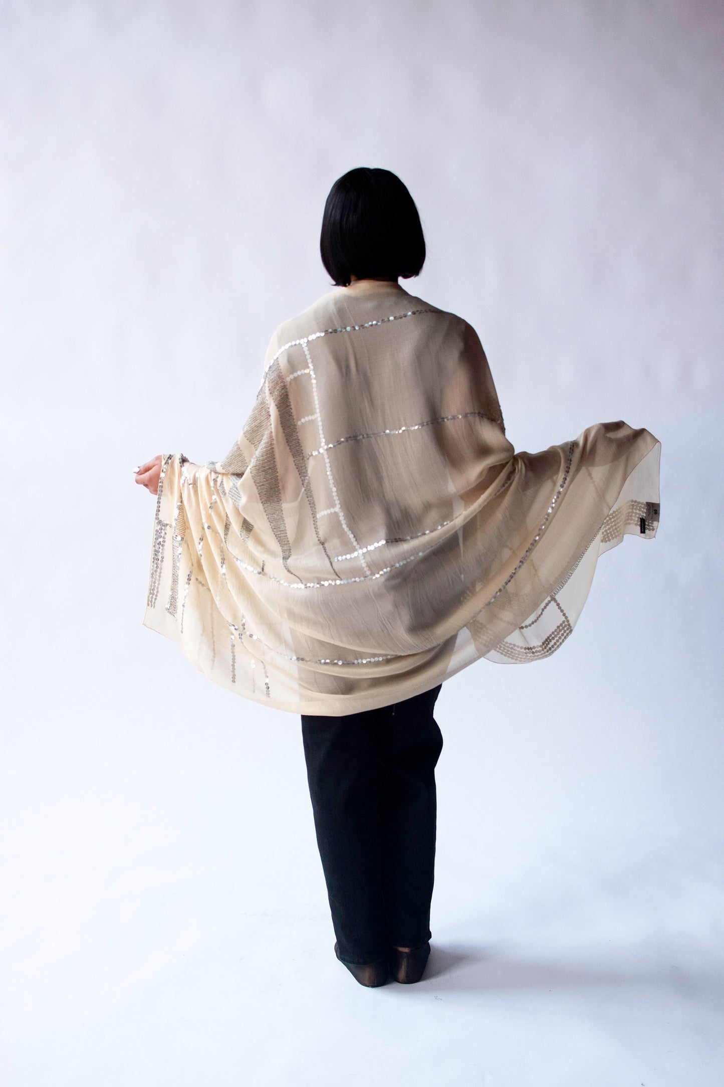 Embellished Silk Shawl | Dries Van Noten
