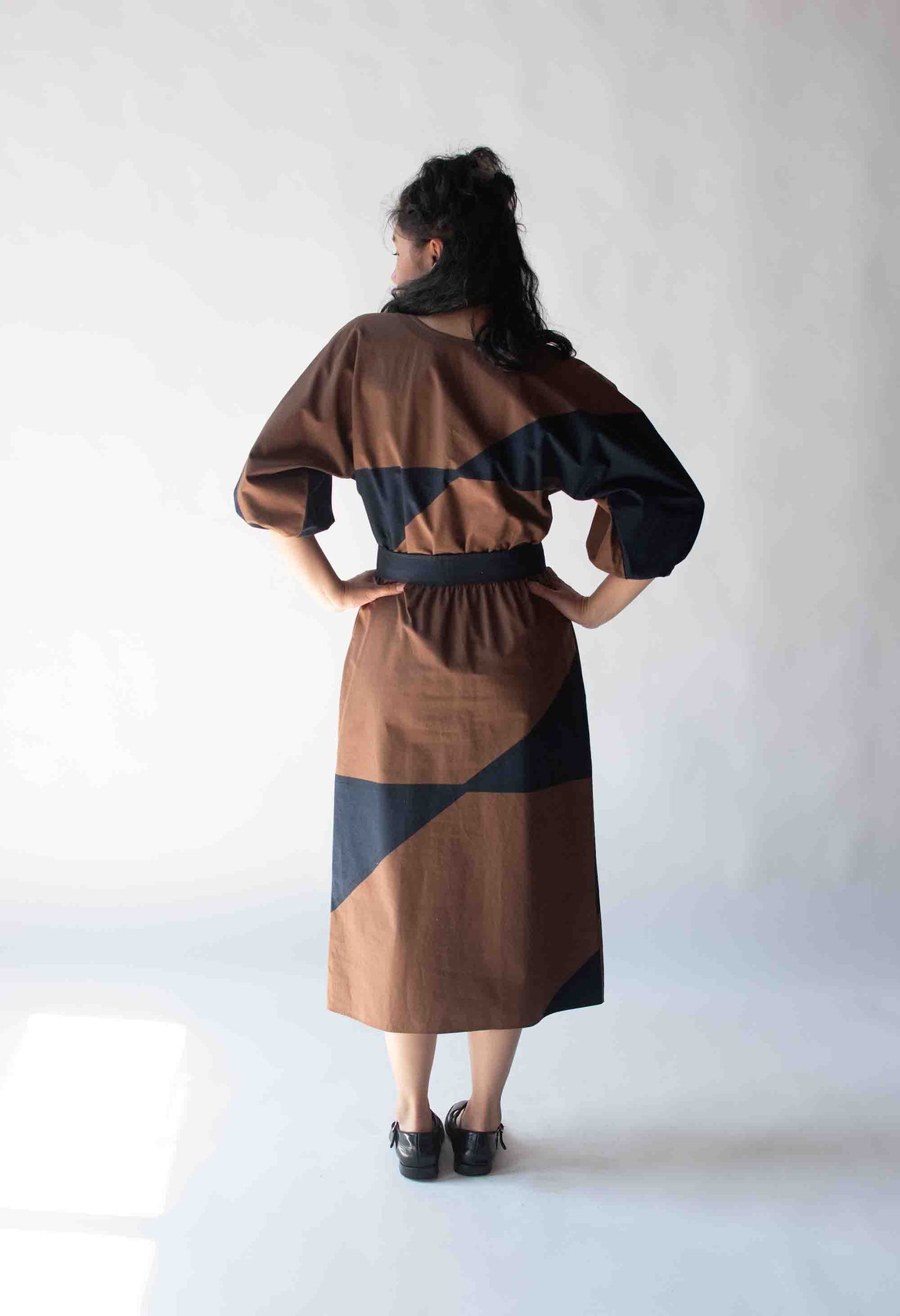 1970s Abstract Print Dress | Vuokko