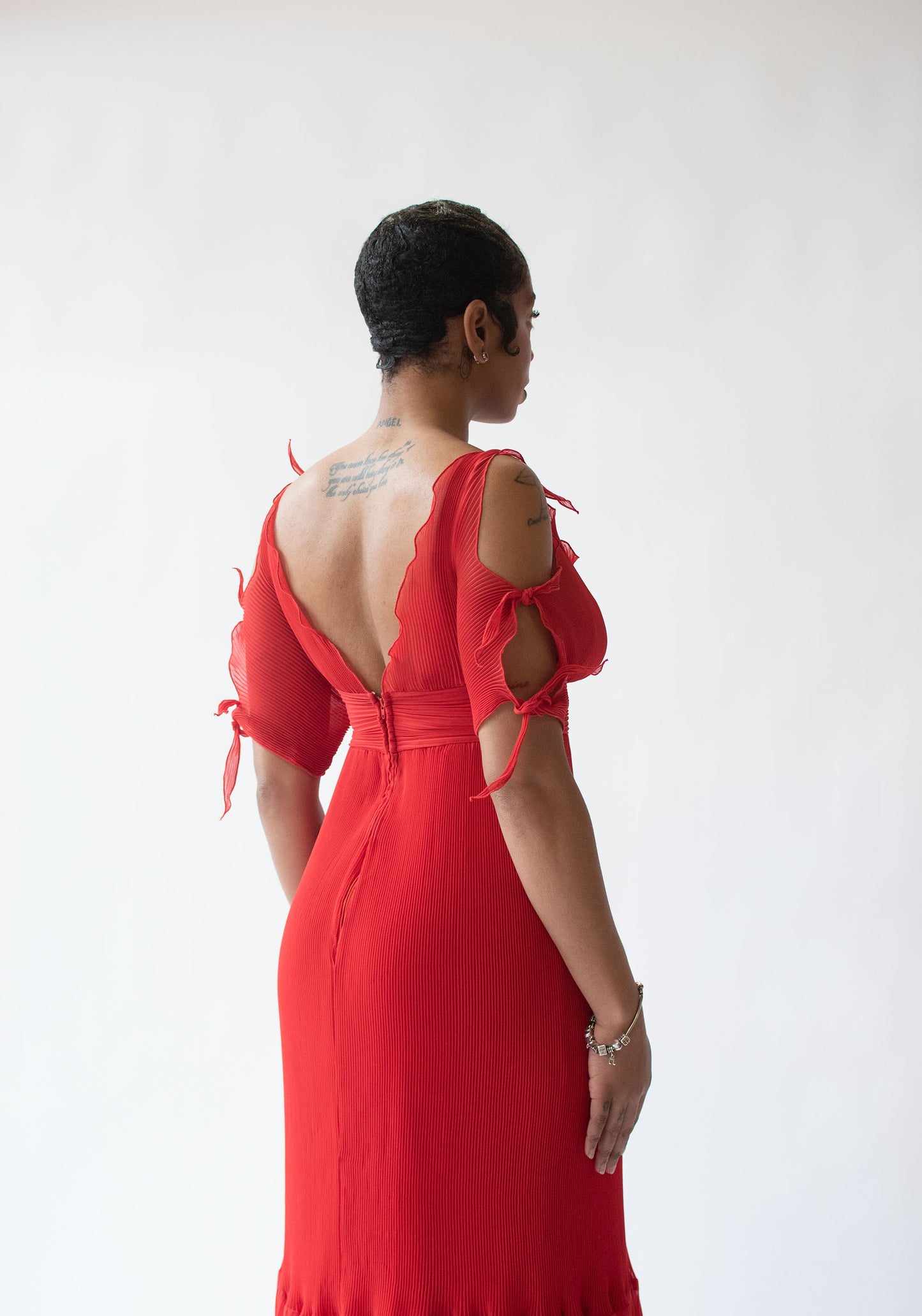 1970s Flame Dress | Frank Usher