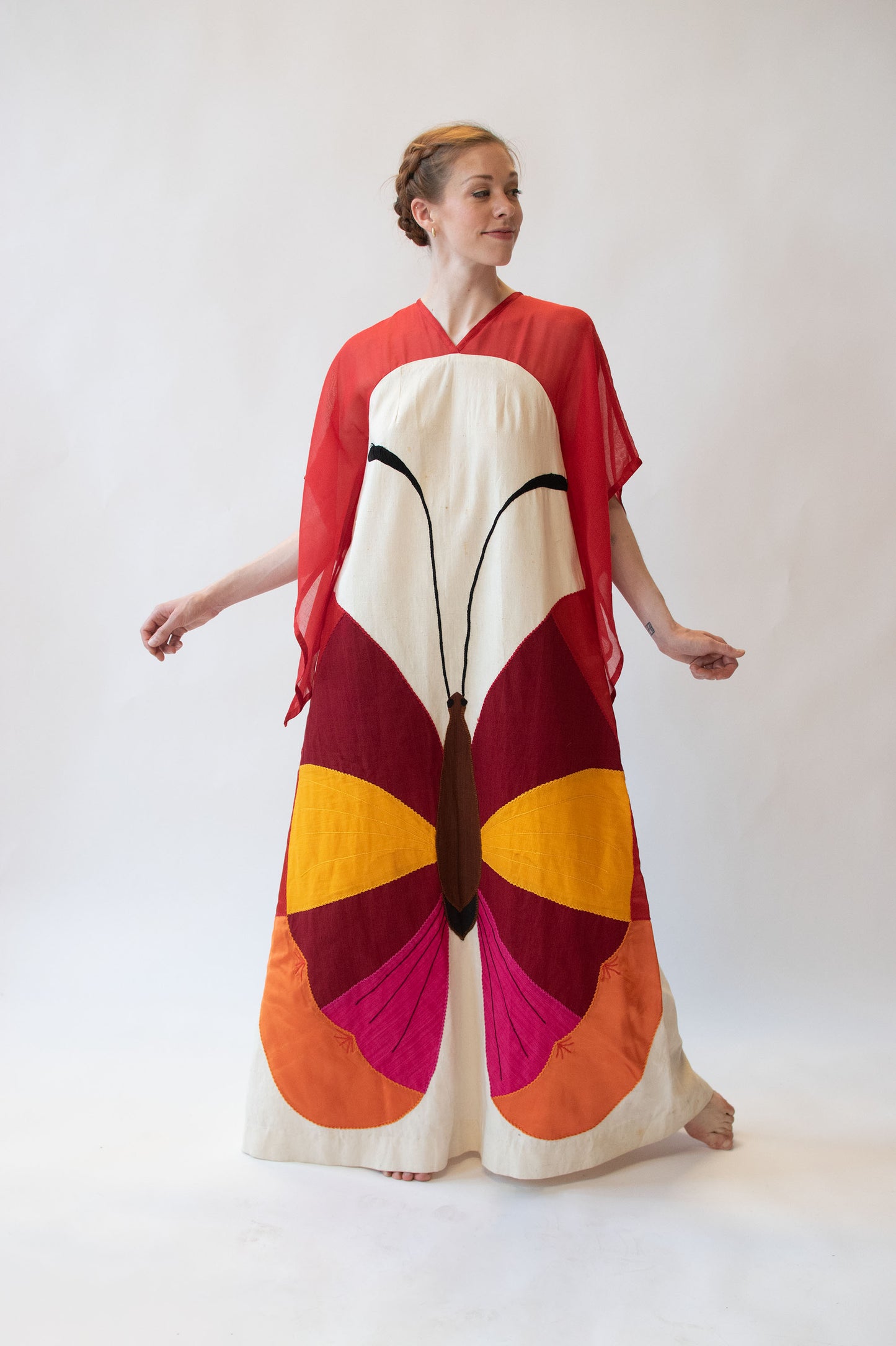 1970s Butterfly Dress | Mama Carlota