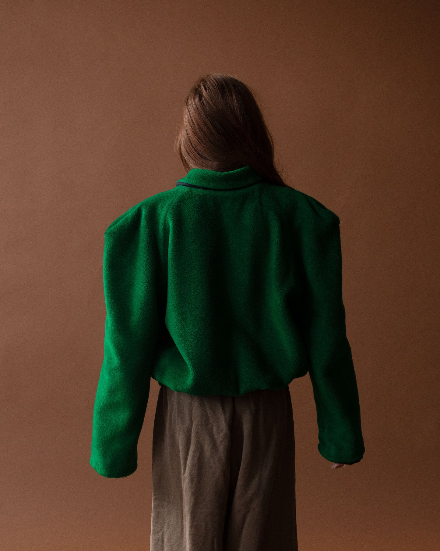 1980s Green Jacket | Norma Kamali