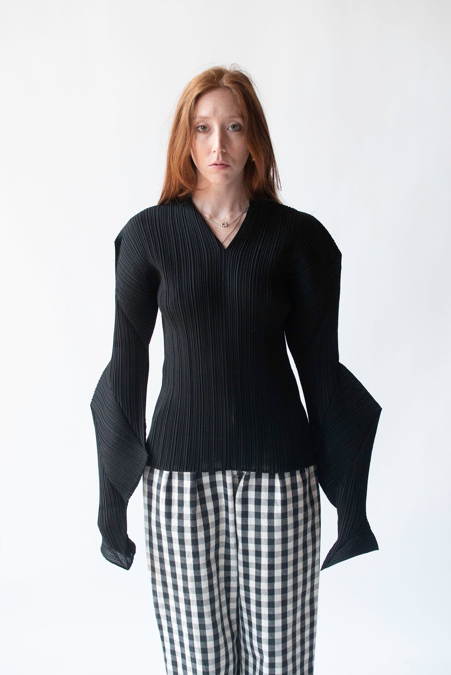 Sculptural Pleated Top | Issey Miyake