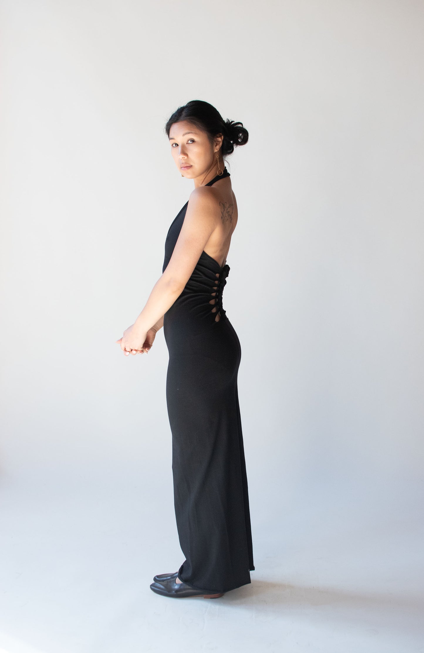 Black Jersey Dress | Jean Paul Gaultier