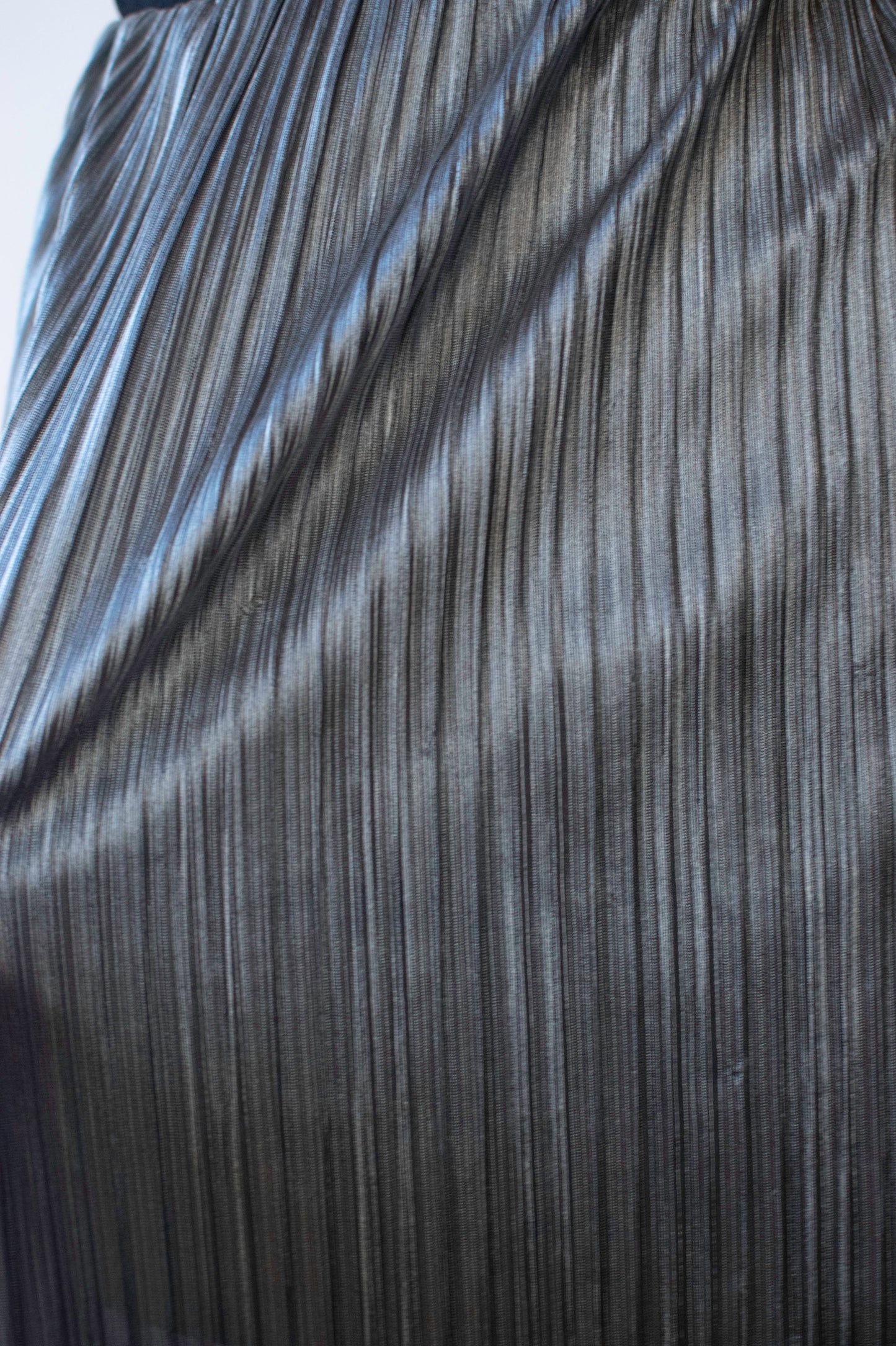 Silver Plisse Dress | Helen Storey 1988