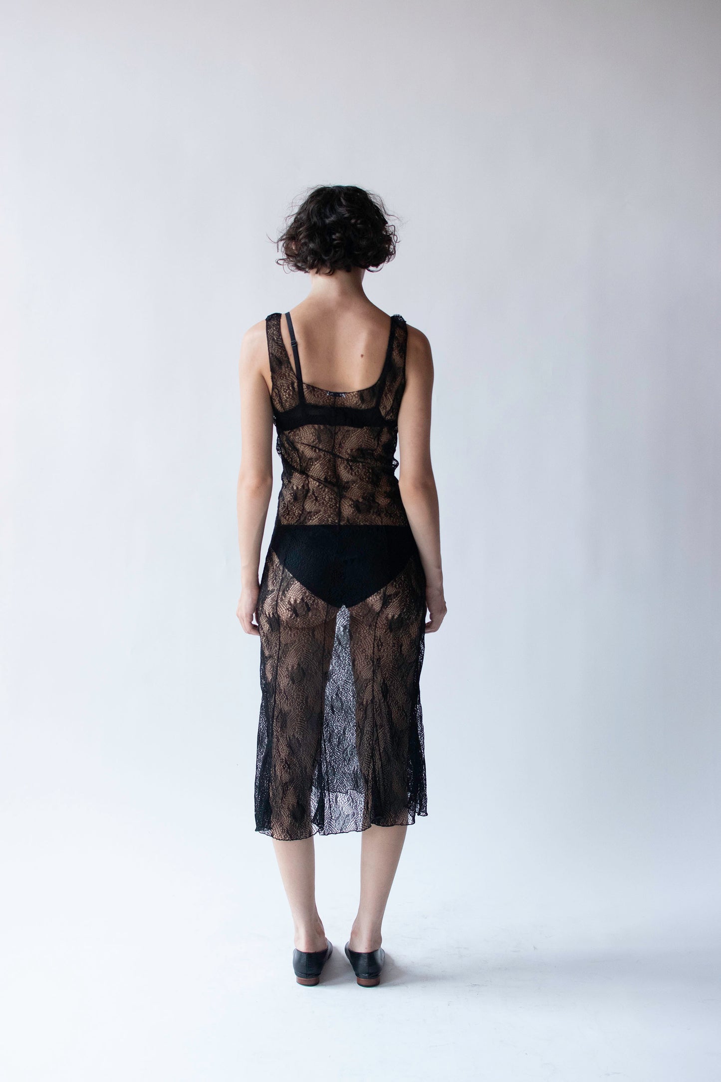 Black Lace Dress | Anna Molinari