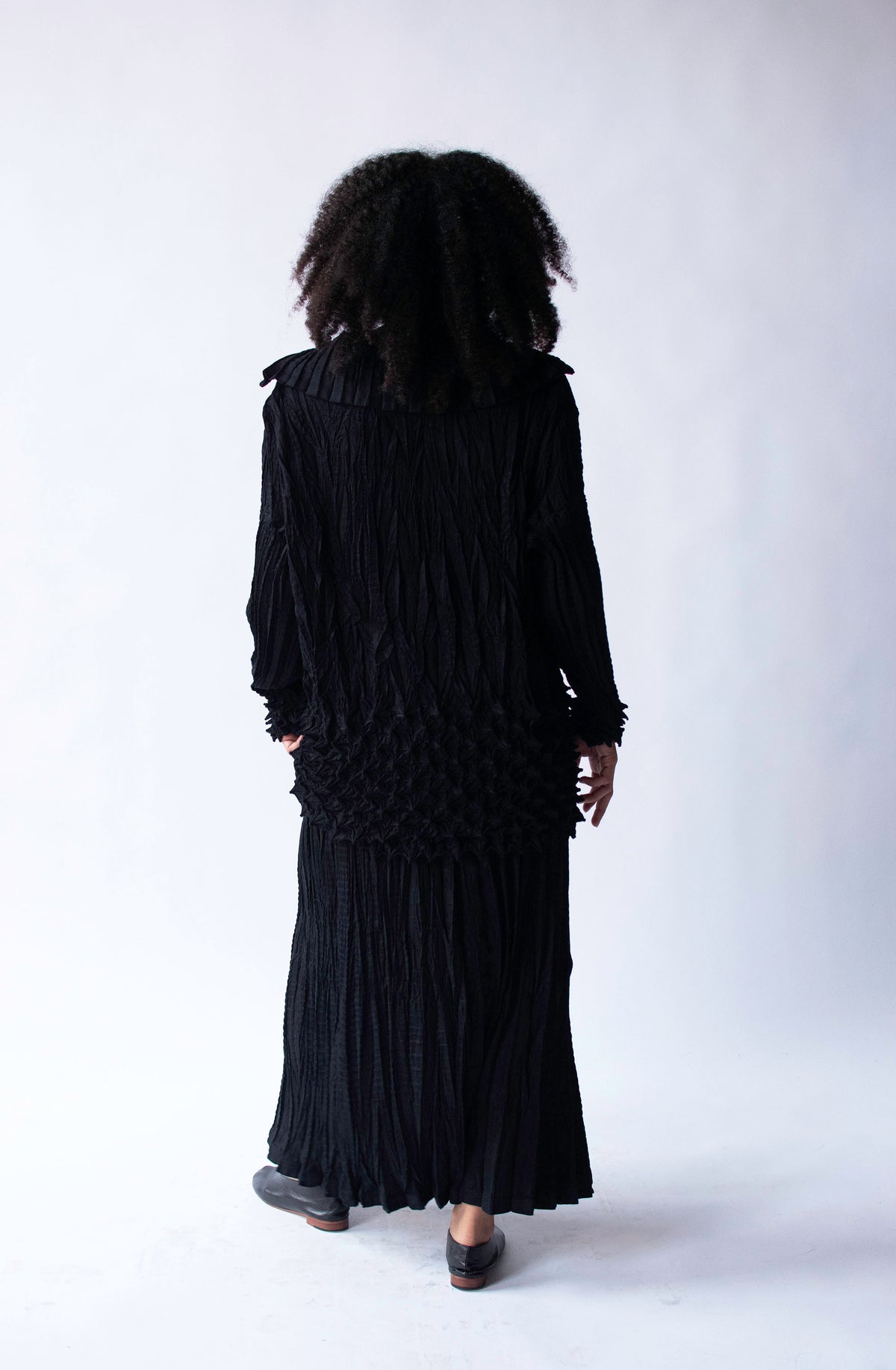 Pleated Set | Kazuko Okazaki