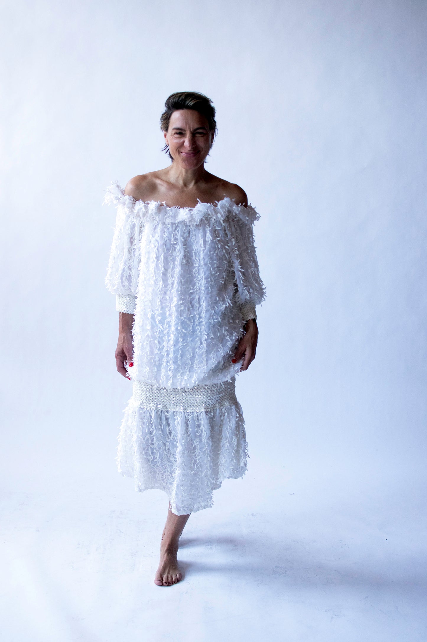 1980s Bow Dress