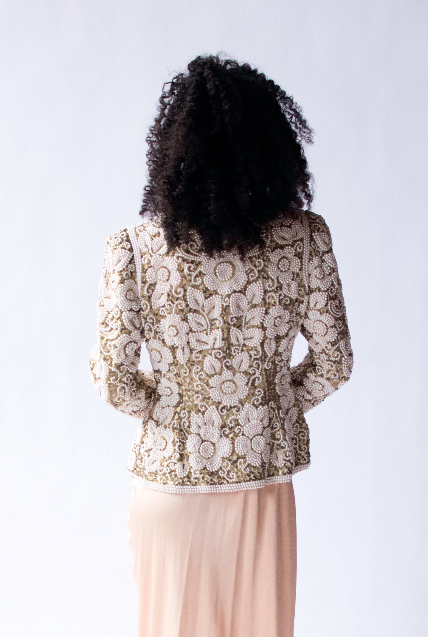 Pearl & Sequin Jacket | Eavis & Brown