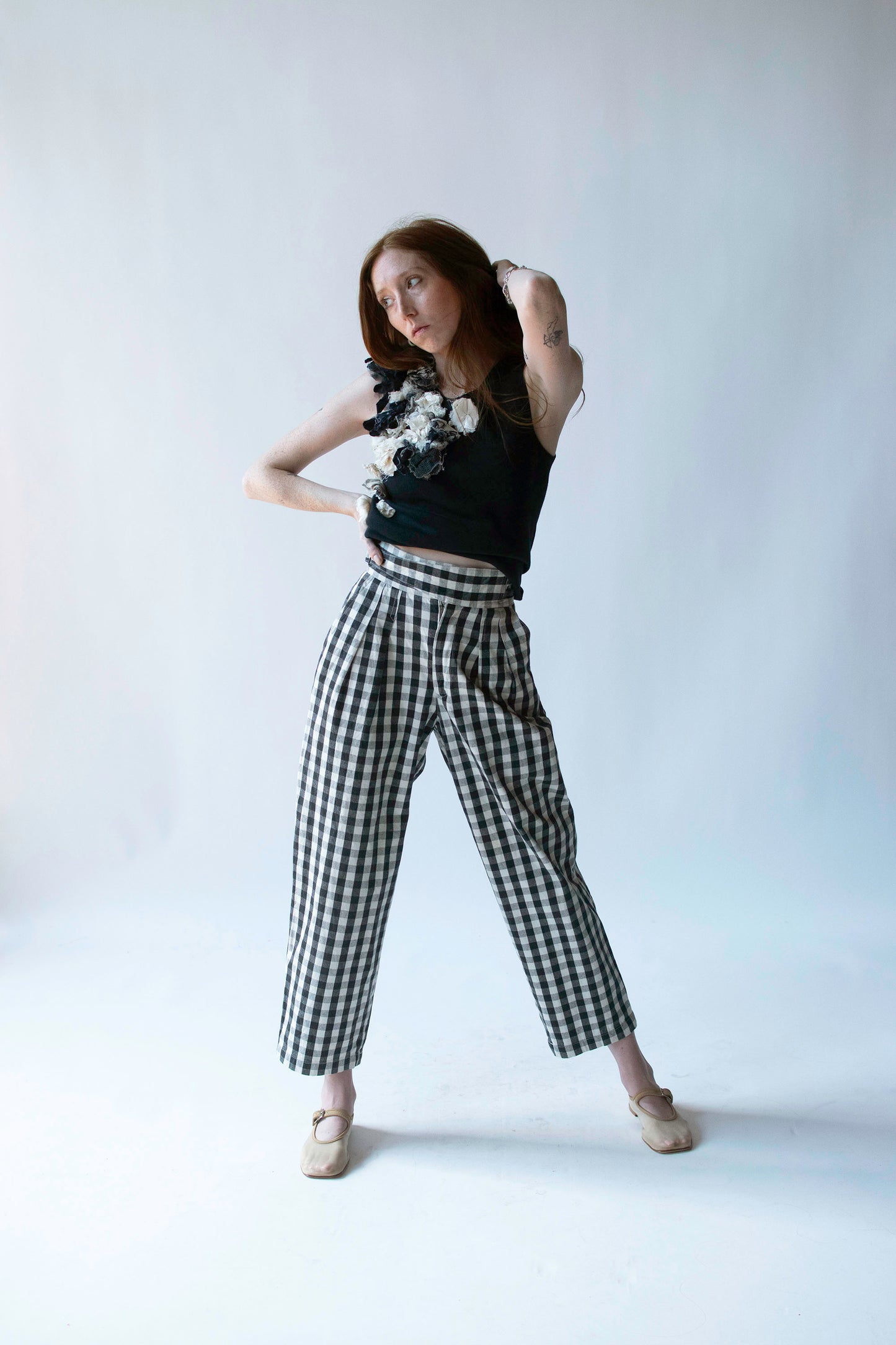 Gingham Pants | Issey Sport