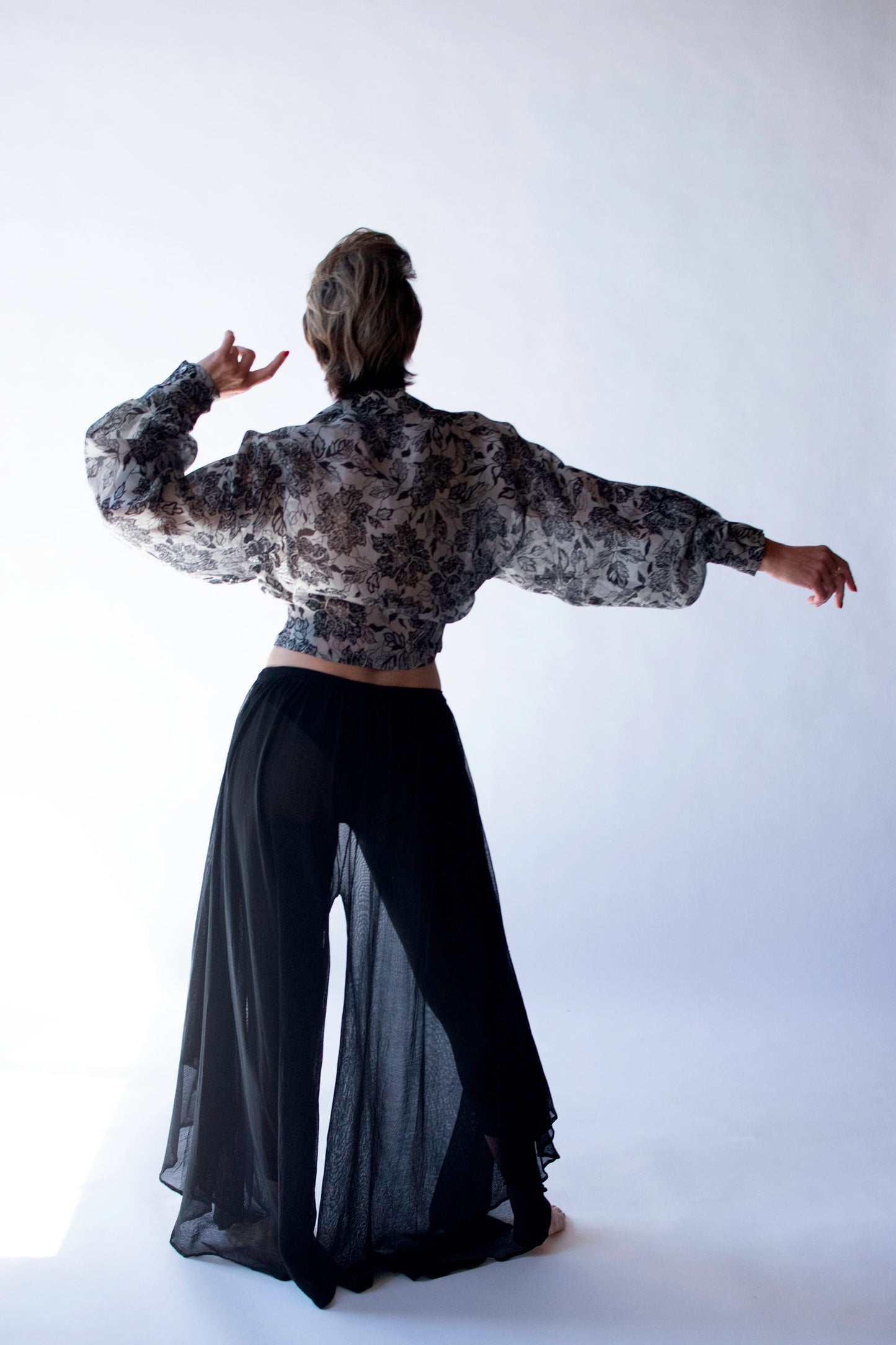 Floral Print Blouse | Perry Ellis