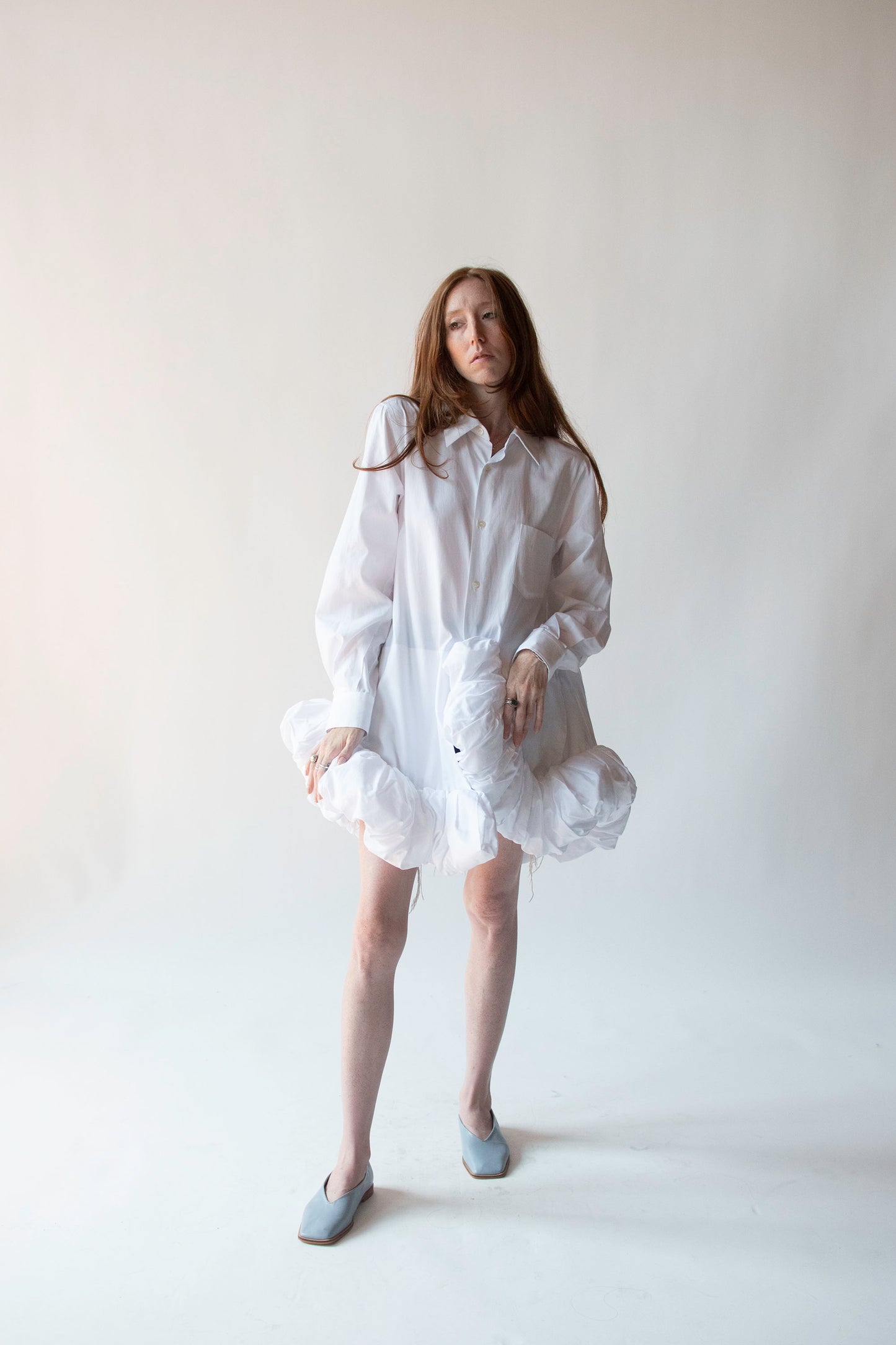 Ruffled Hem Shirt | Comme Des Garcons 2021