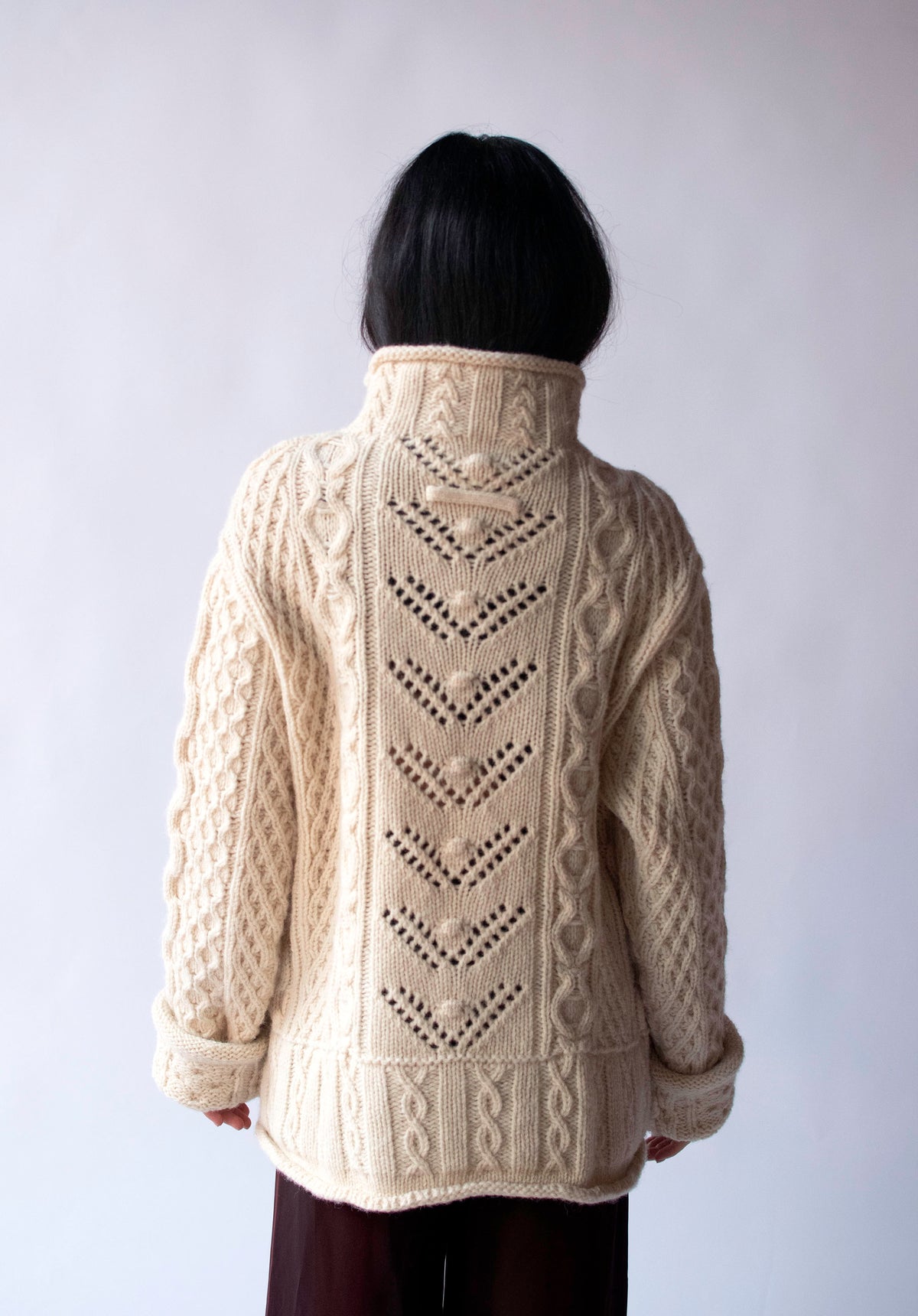 Cable Knit Sweater | Jean Paul Gaultier