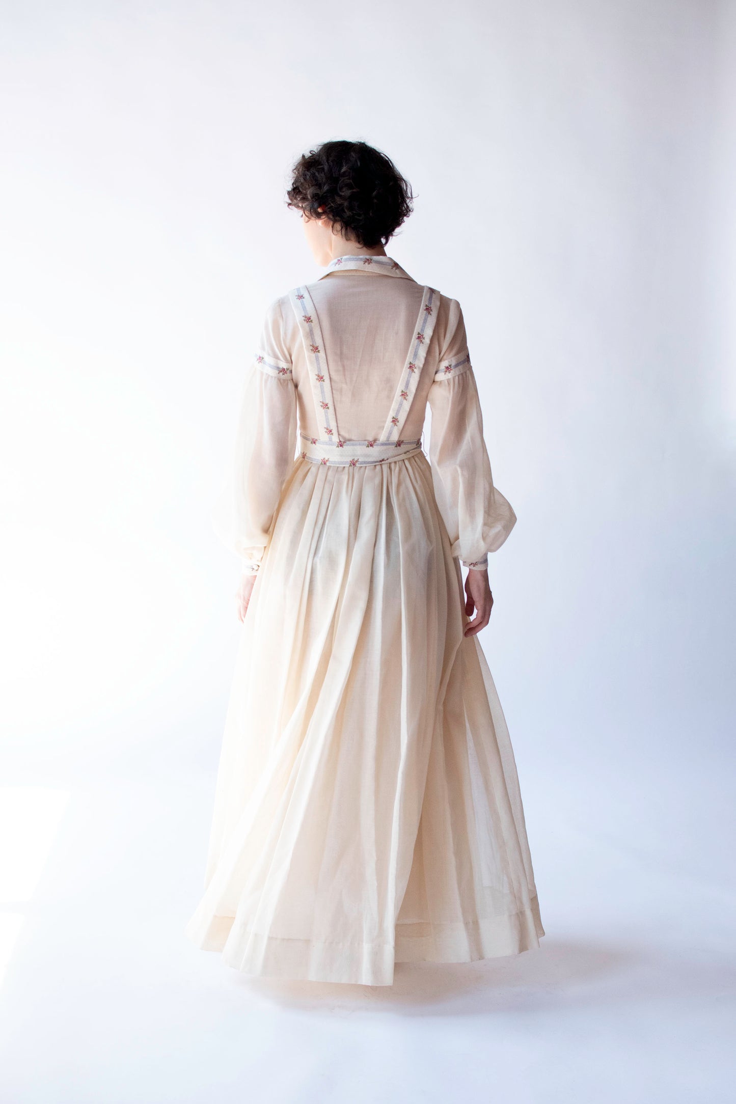 1970s Bishop Sleeve Dress | Bonwit Teller