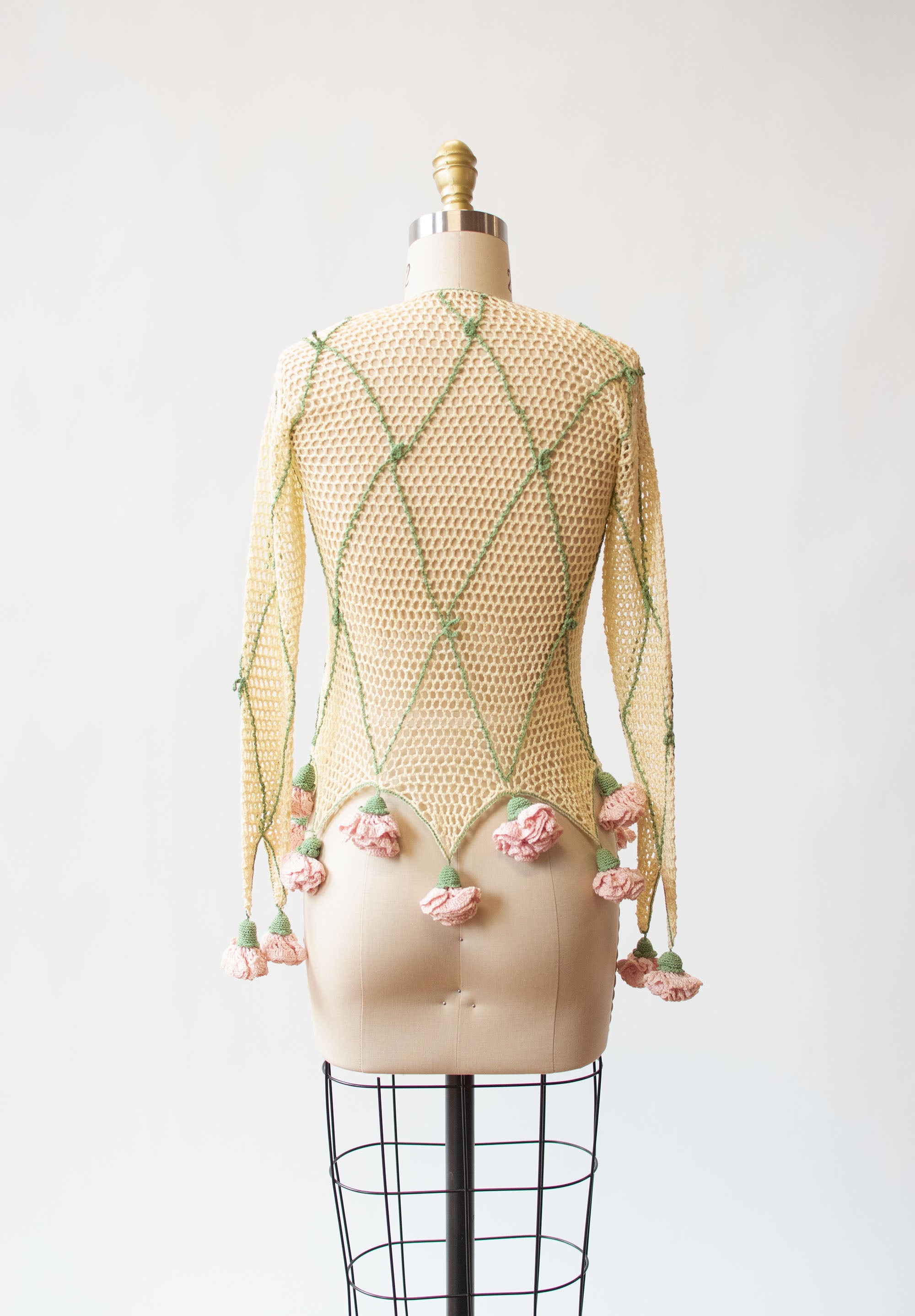 1990s Crochet Cardigan | Moschino – Female Hysteria Vintage