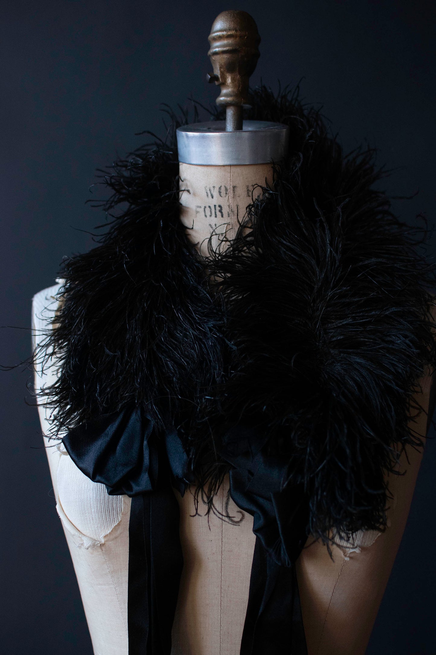 Antique Feather Collar