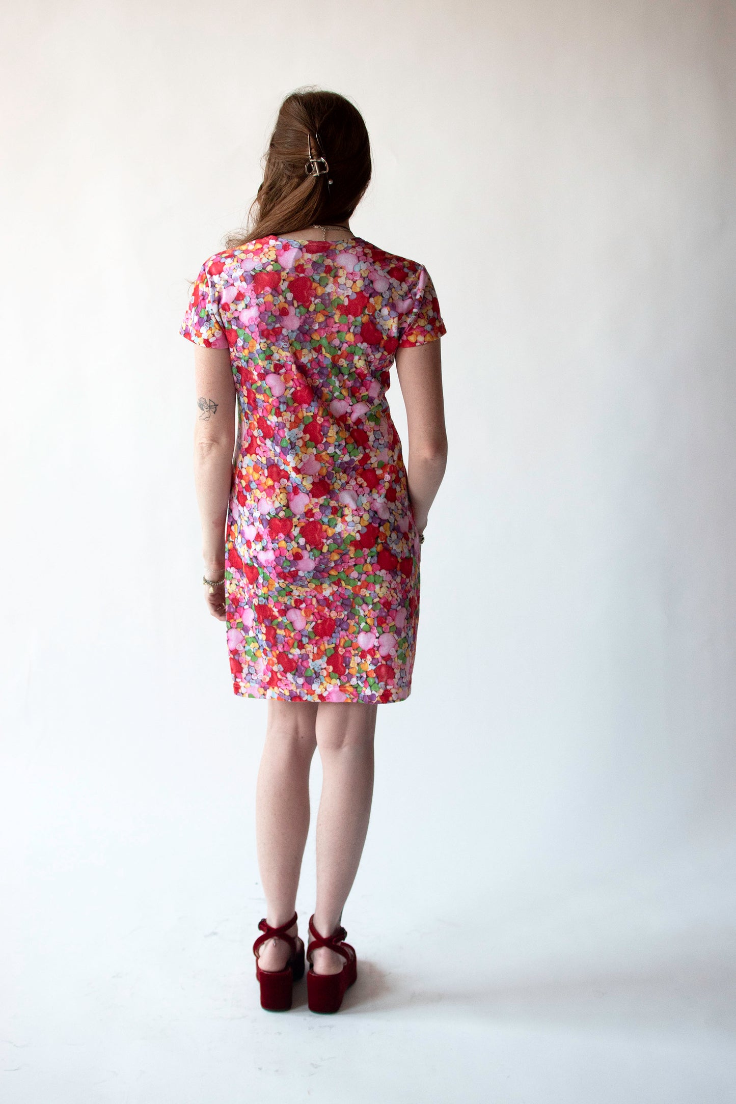 Sweethearts Print Dress | Todd Oldham Times 7