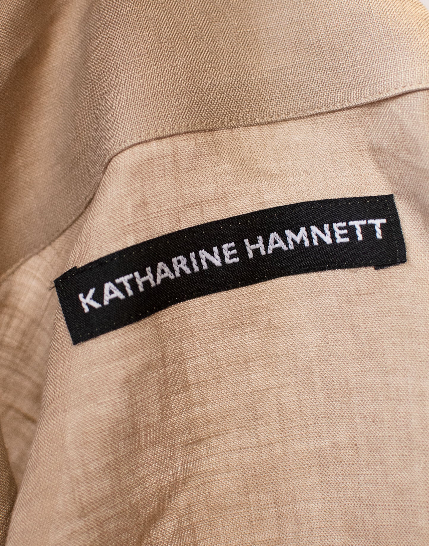 Linen Wrap Top | Katharine Hamnett