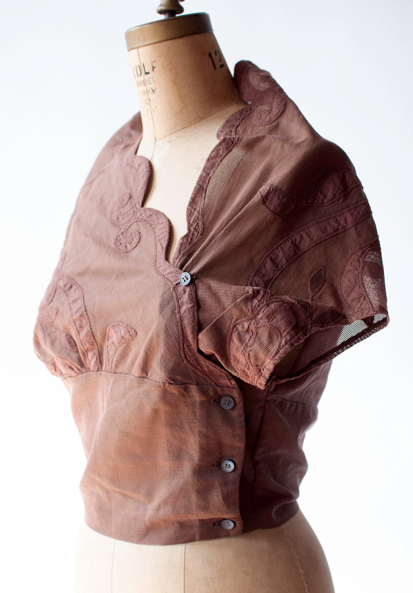 Applique Top | Callaghan by Romeo Gigli 1989