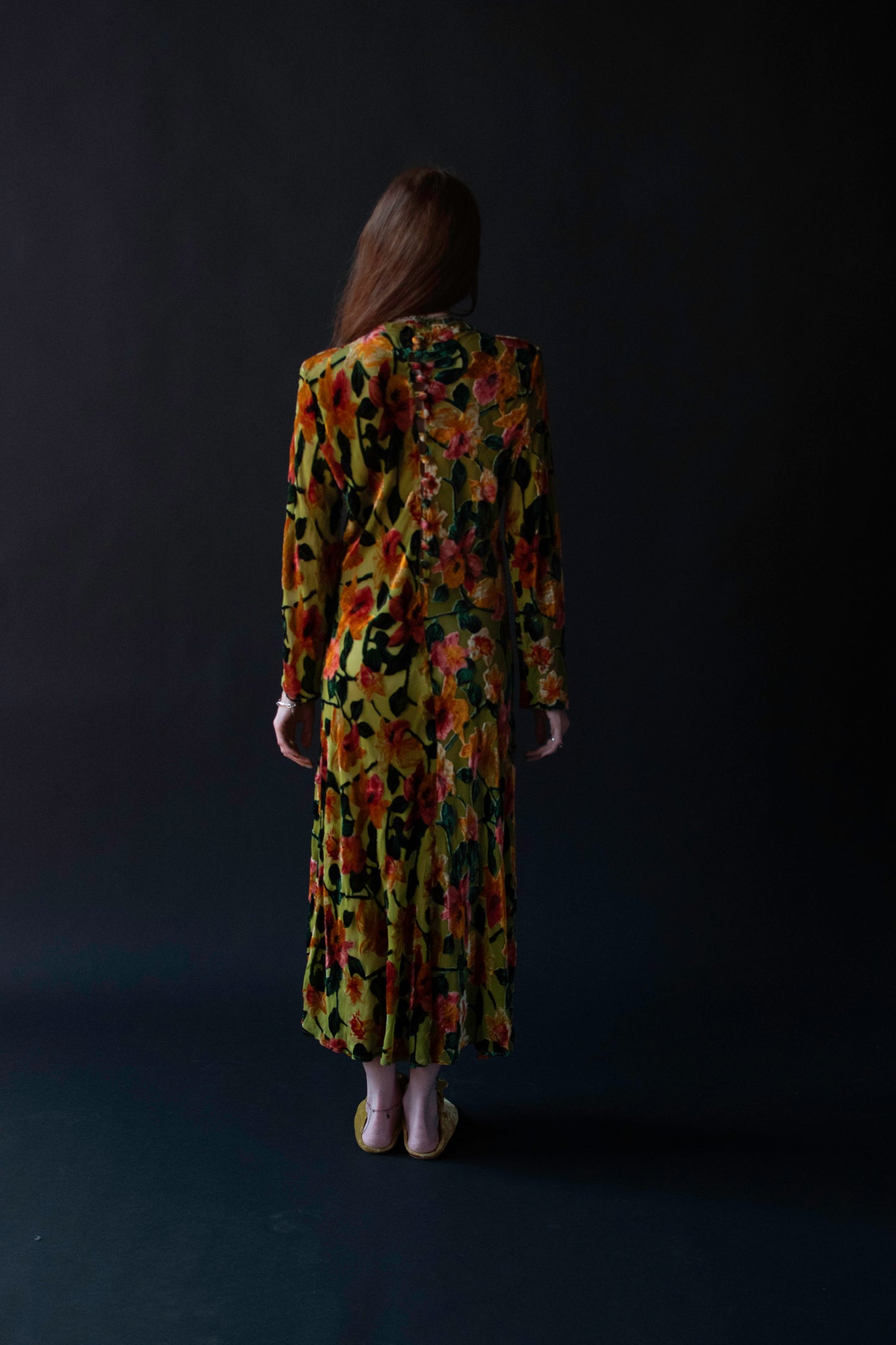 1990s Devoré Dress | Laureano Beverly Hills