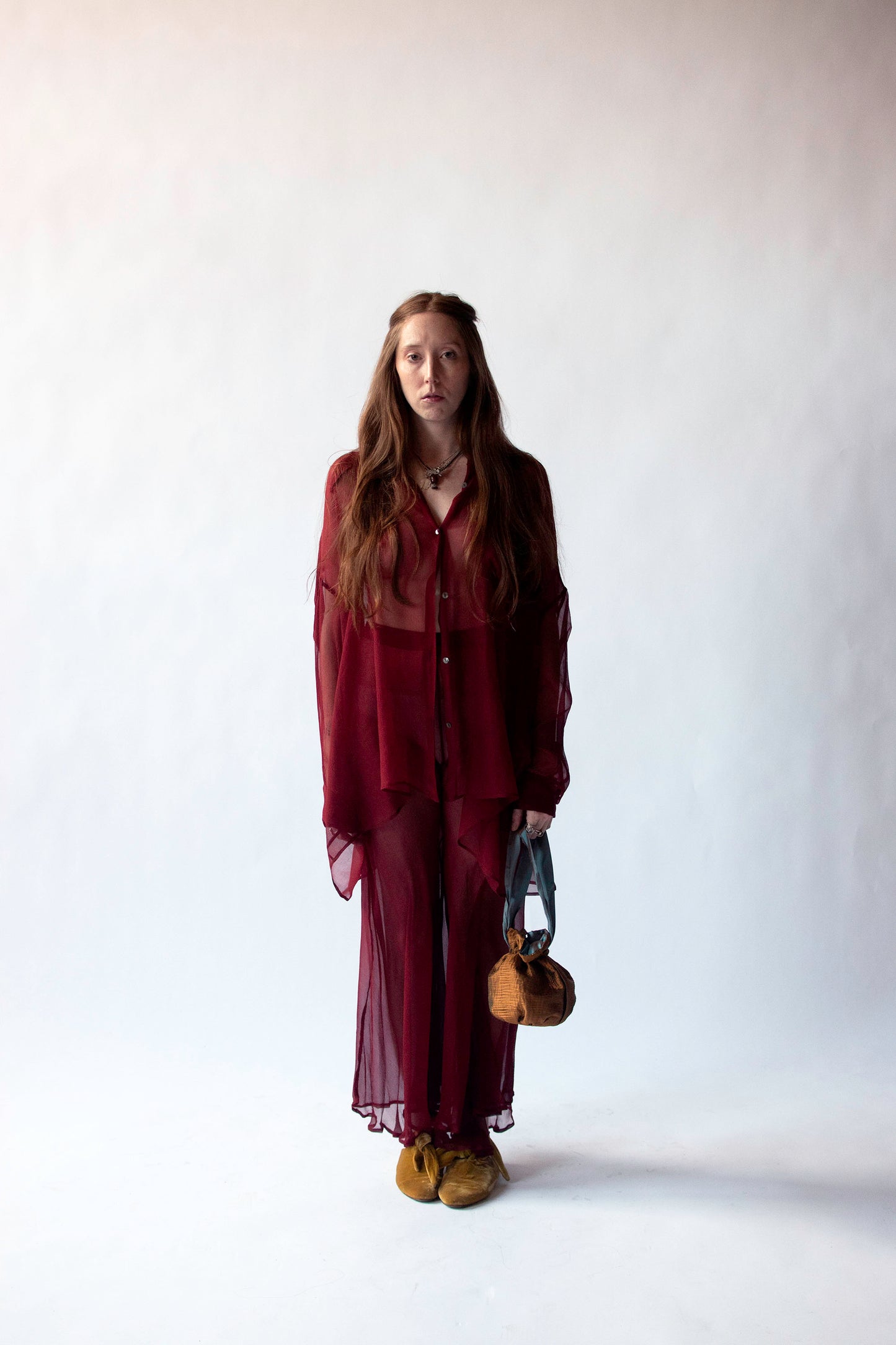Billowy Chiffon Shirt | Romeo Gigli 1992