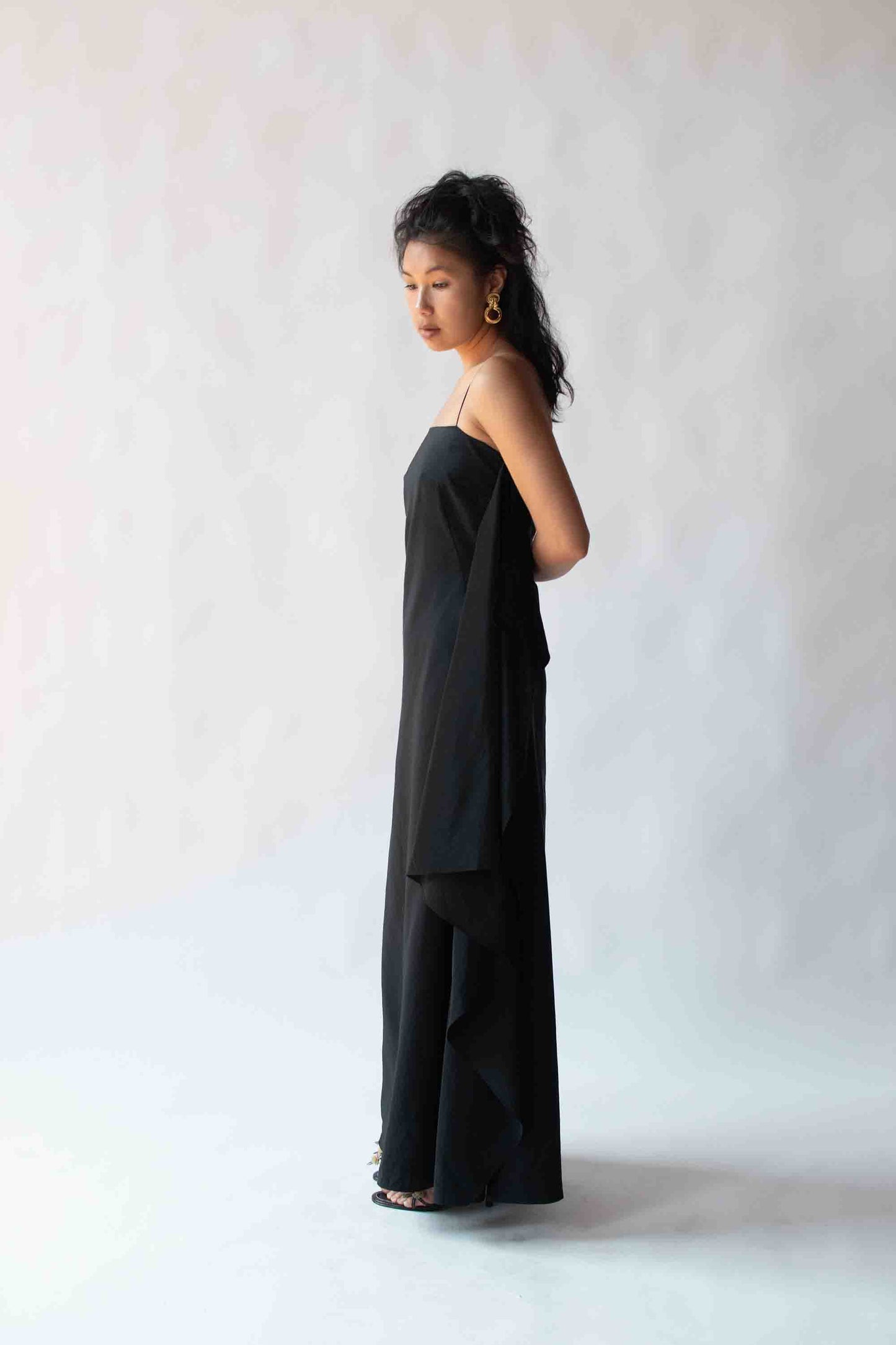 1990s Black Dress | Donna Karan