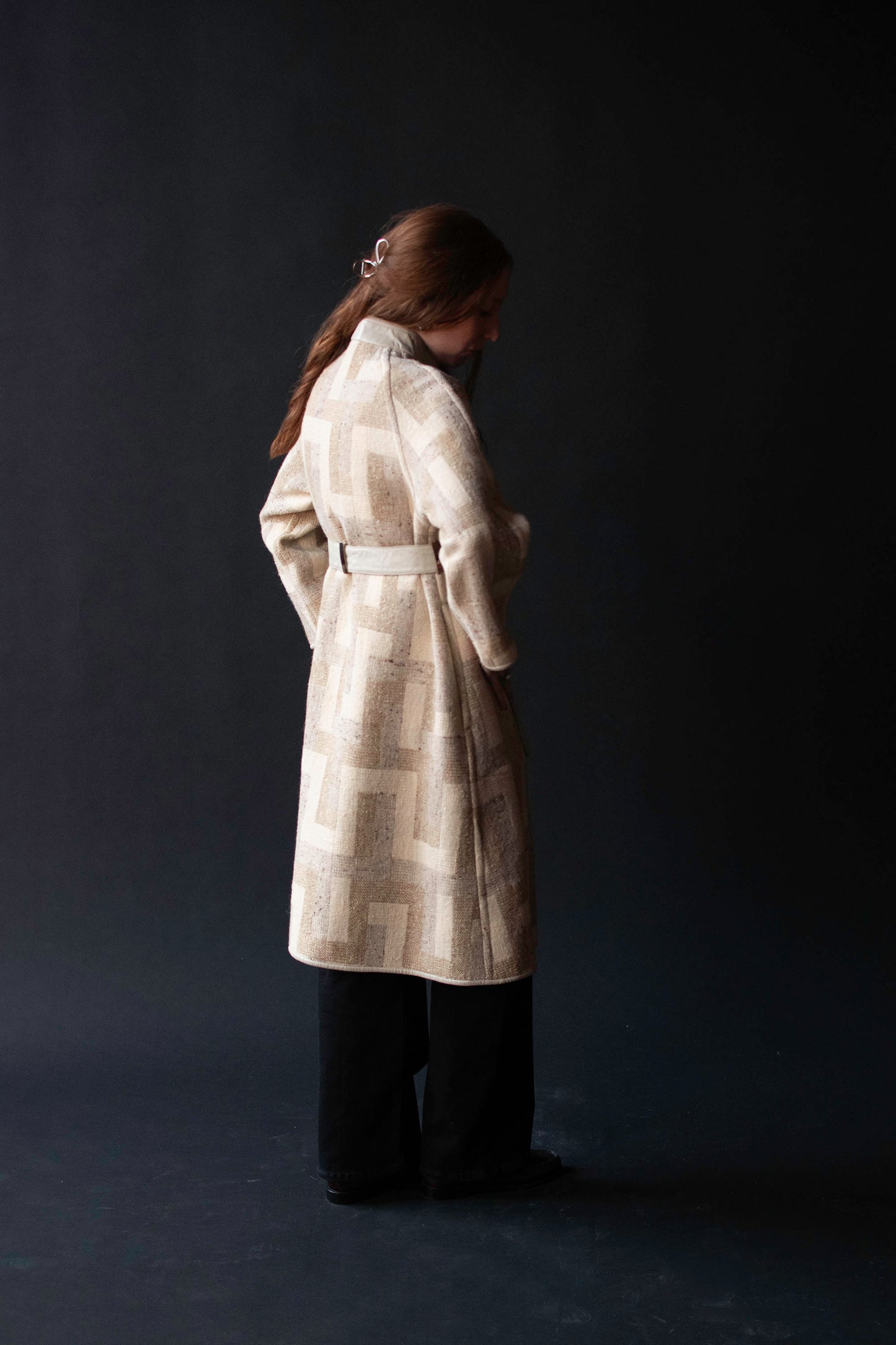 Woven Coat | Bonnie Cashin