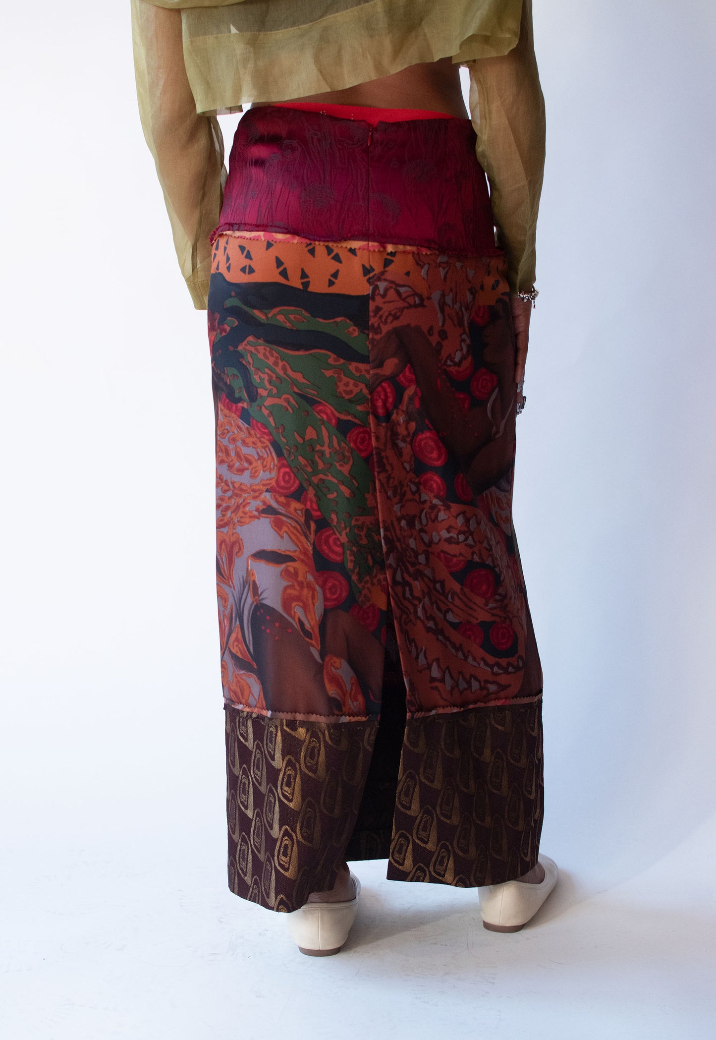 Printed Skirt | Jean Paul Gaultier FW 2002