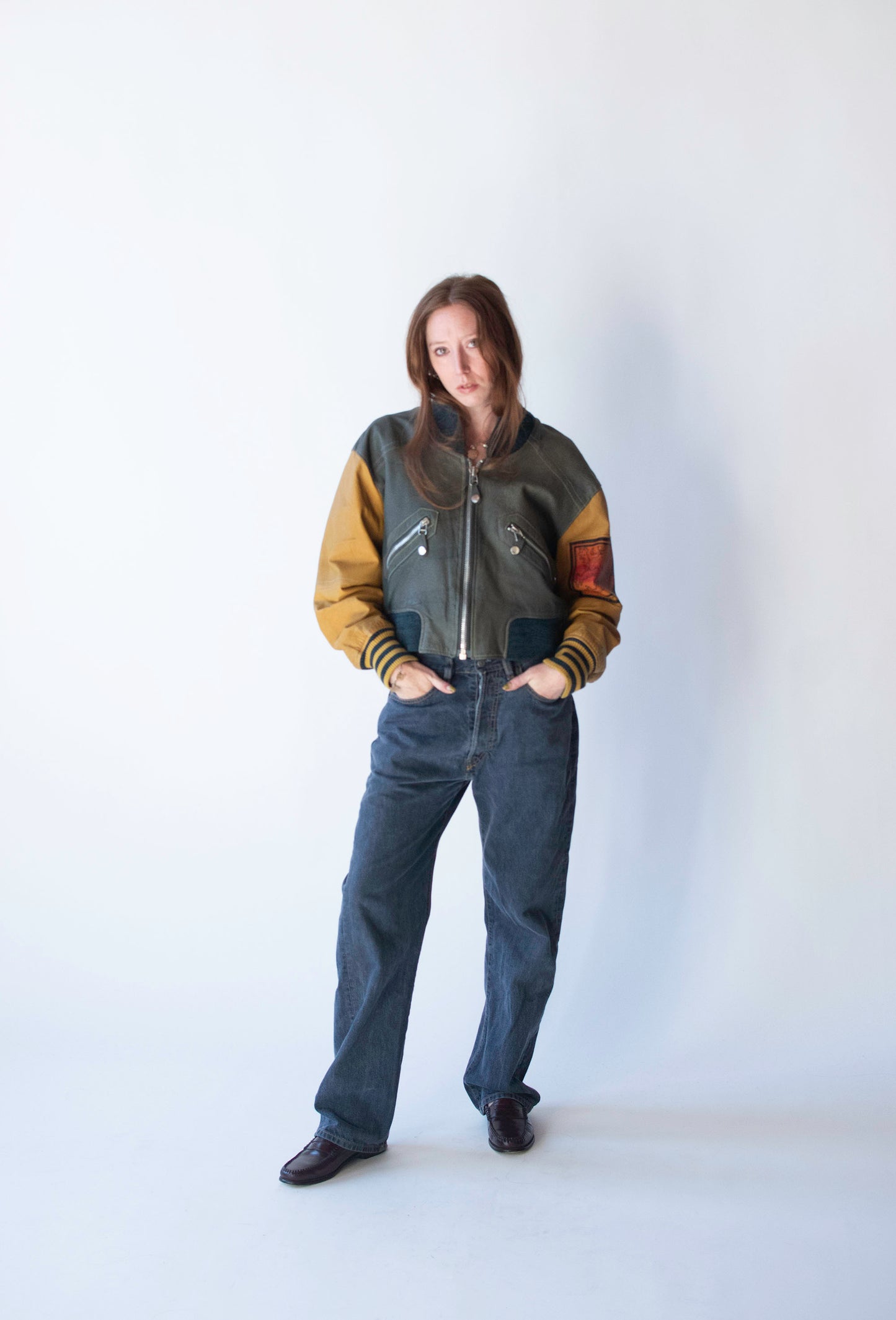 Leather Bomber | People of the Labyrinths