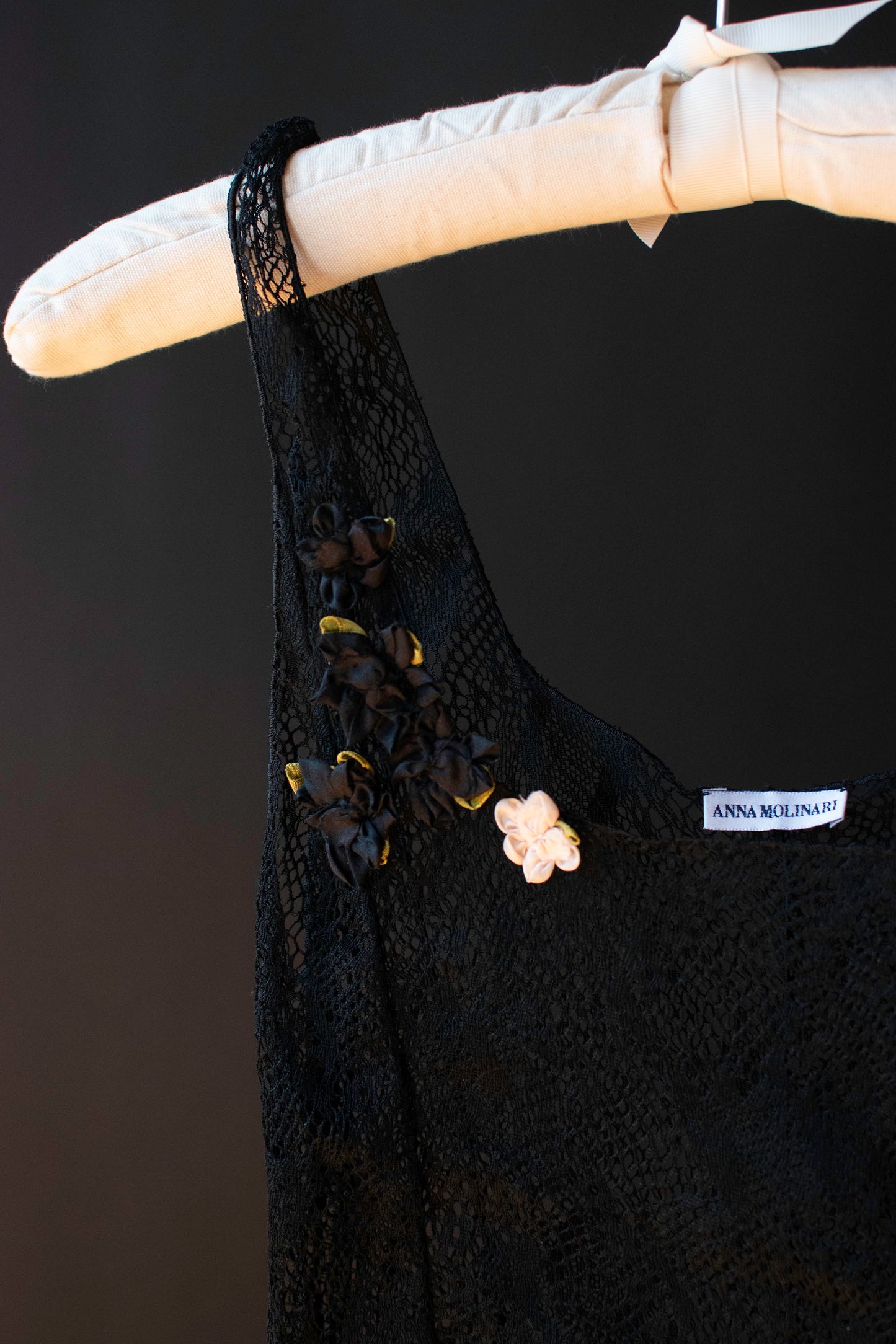 Black Lace Dress | Anna Molinari