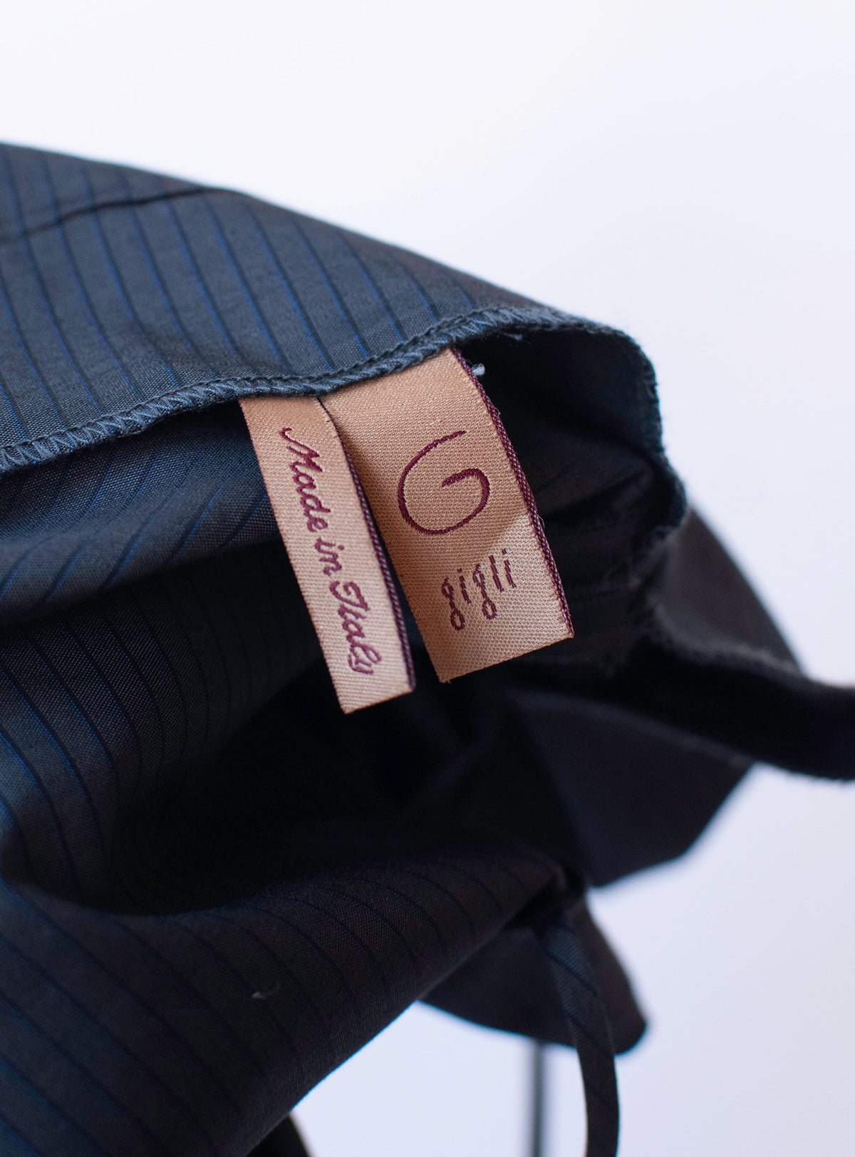 Pinstripe Dress | Romeo Gigli