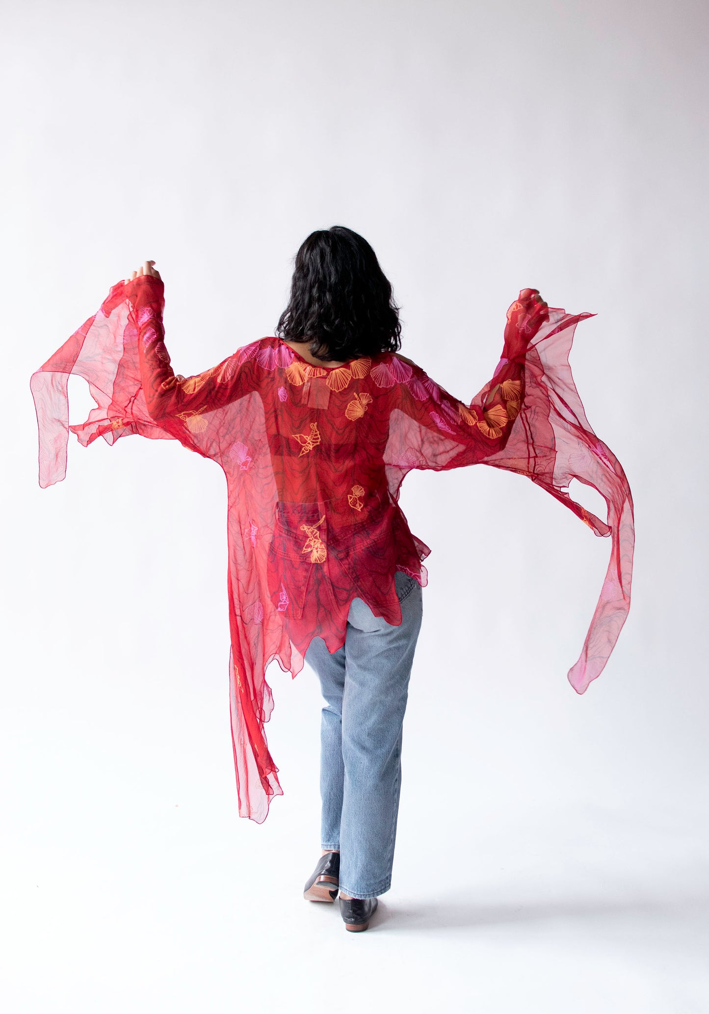 1980s Silk Tunic | Zandra Rhodes