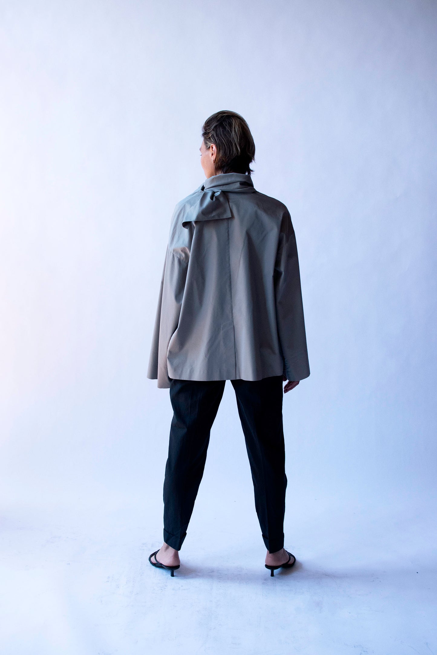 Dove Gray Jacket | Romeo Gigli Gray 1989