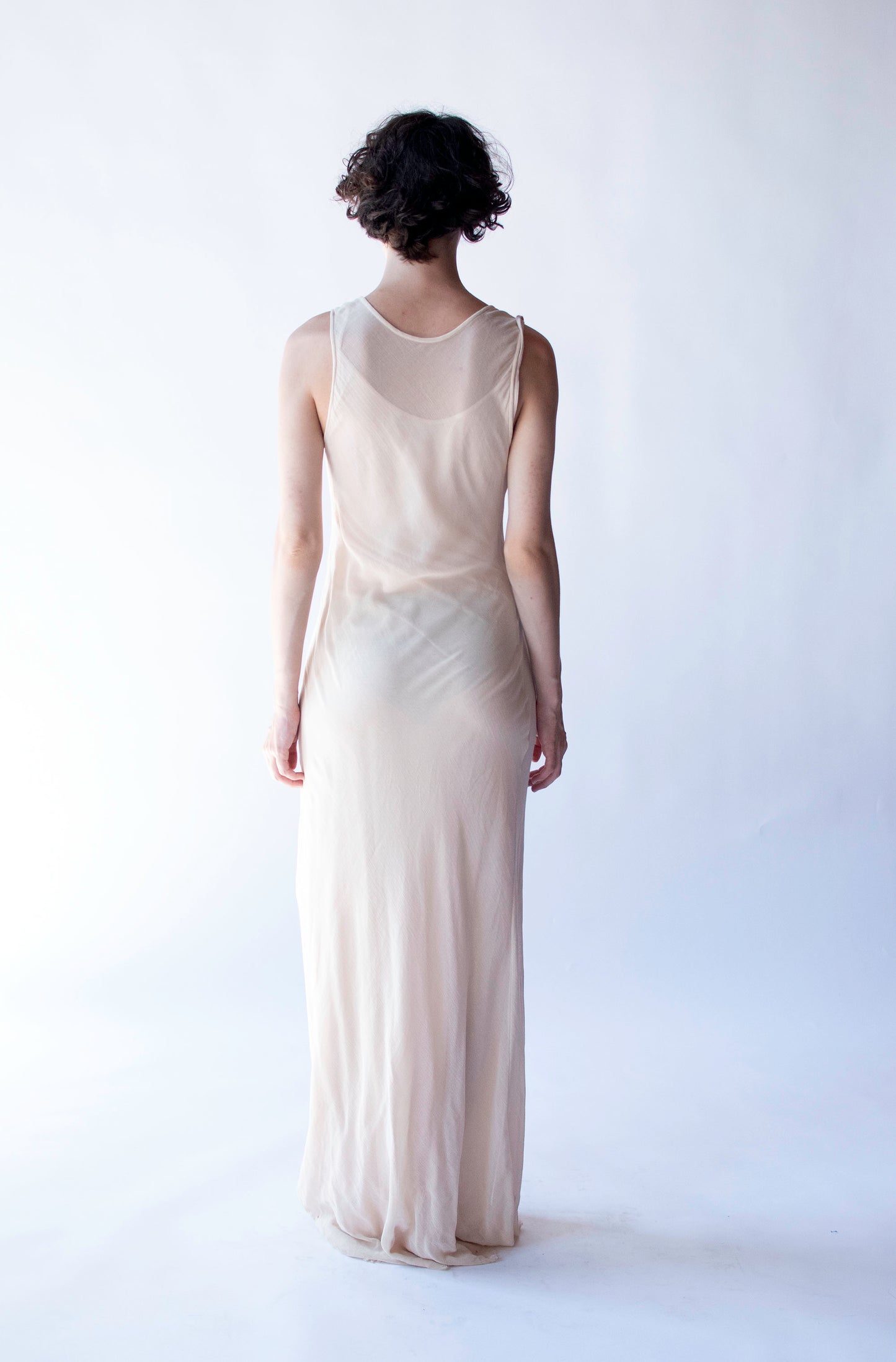Gauzey Beige Dress | Plein Sud