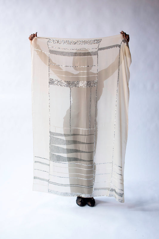 Embellished Silk Shawl | Dries Van Noten