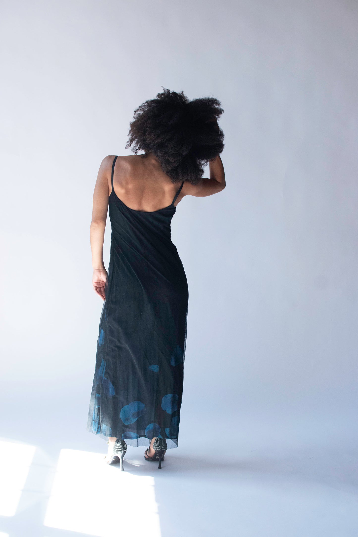 Blue Rose Dress | Moschino Cheap & Chic