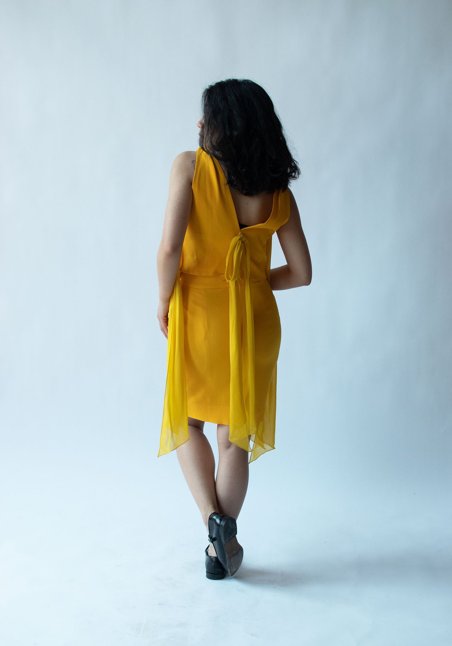 1990s Marigold Skirt Suit | Moschino Cheap & Chic