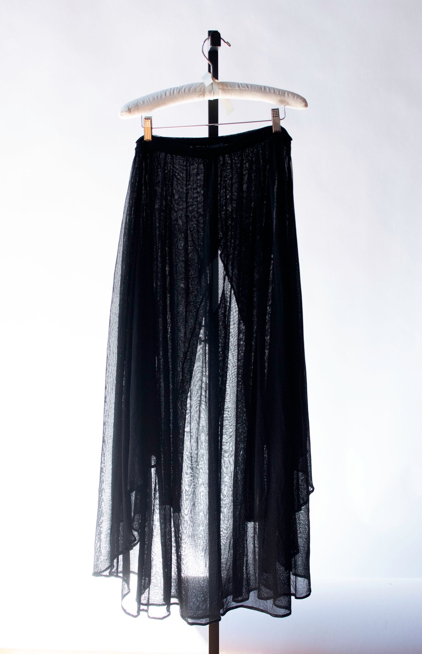 Black Mesh Pants | Giorgio di Sant Angelo