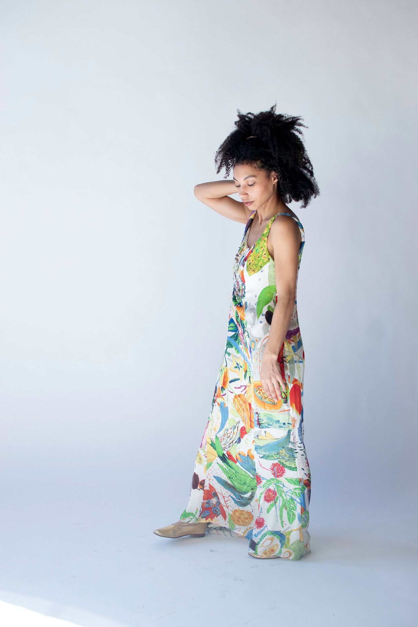 Floral Print Dress | Christian Lacroix SS 2000