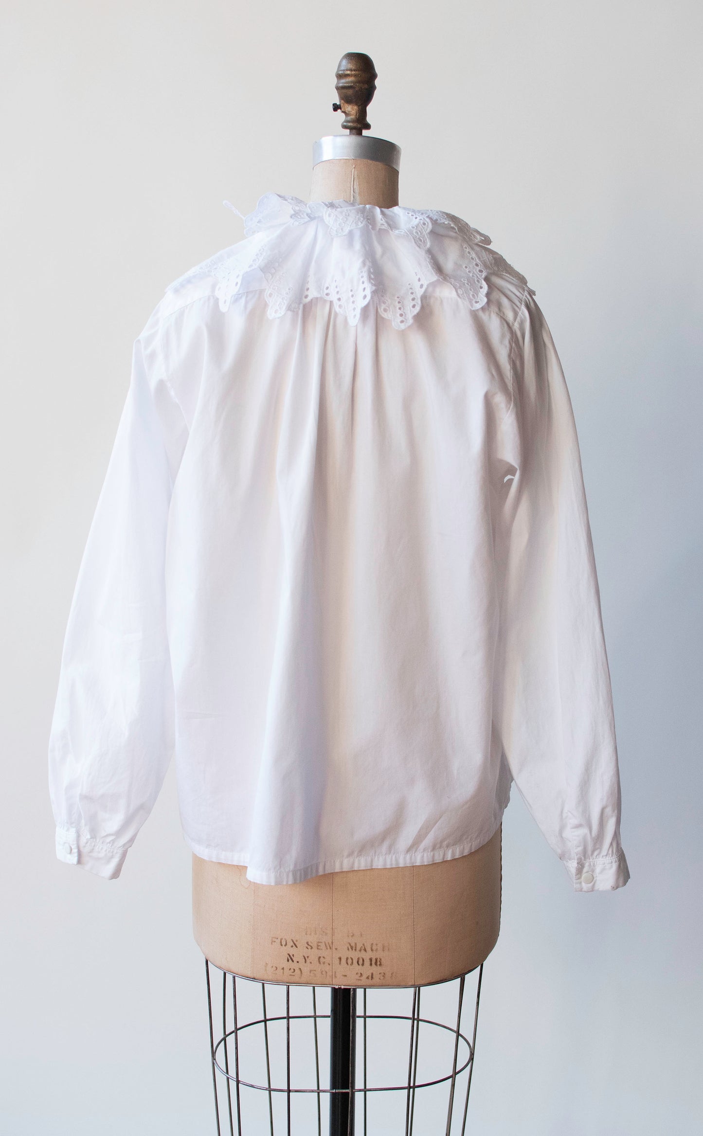 Ruffled White Shirt | Chantal Thomass