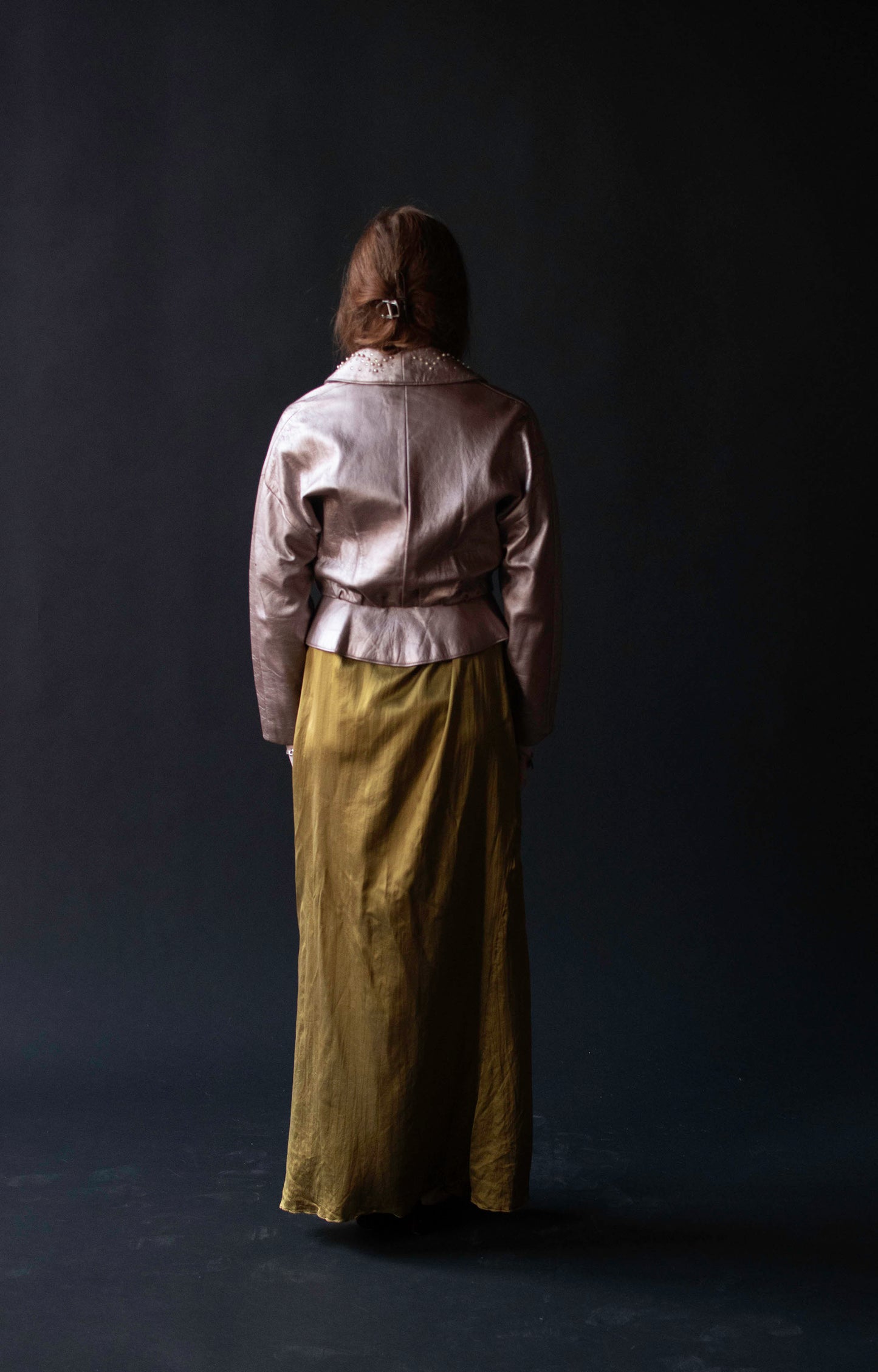 1980s Metallic Pink Jacket