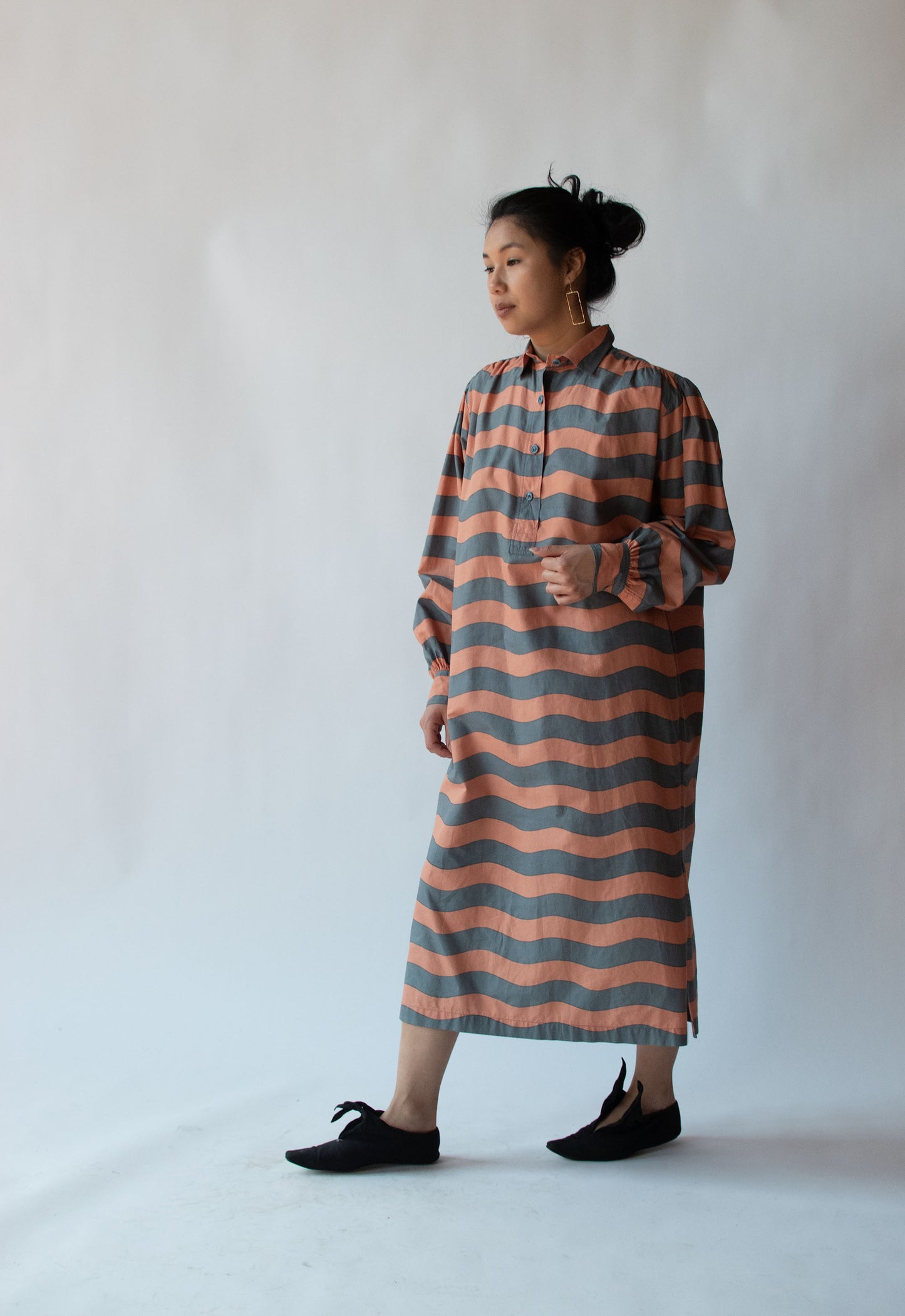 Striped Dress | Yves Saint Laurent Rive Gauche