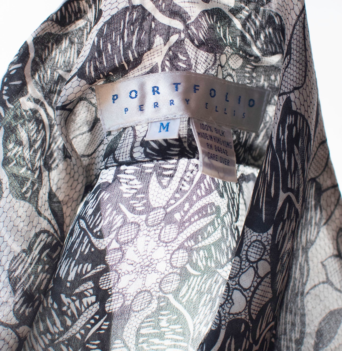 Floral Print Blouse | Perry Ellis