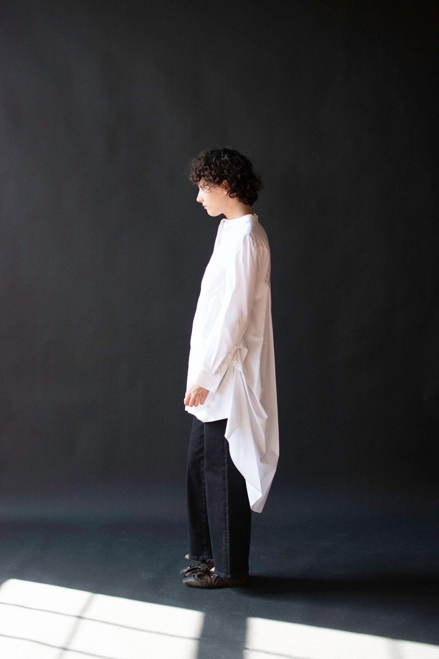 White Bustle Shirt | Alexander McQueen