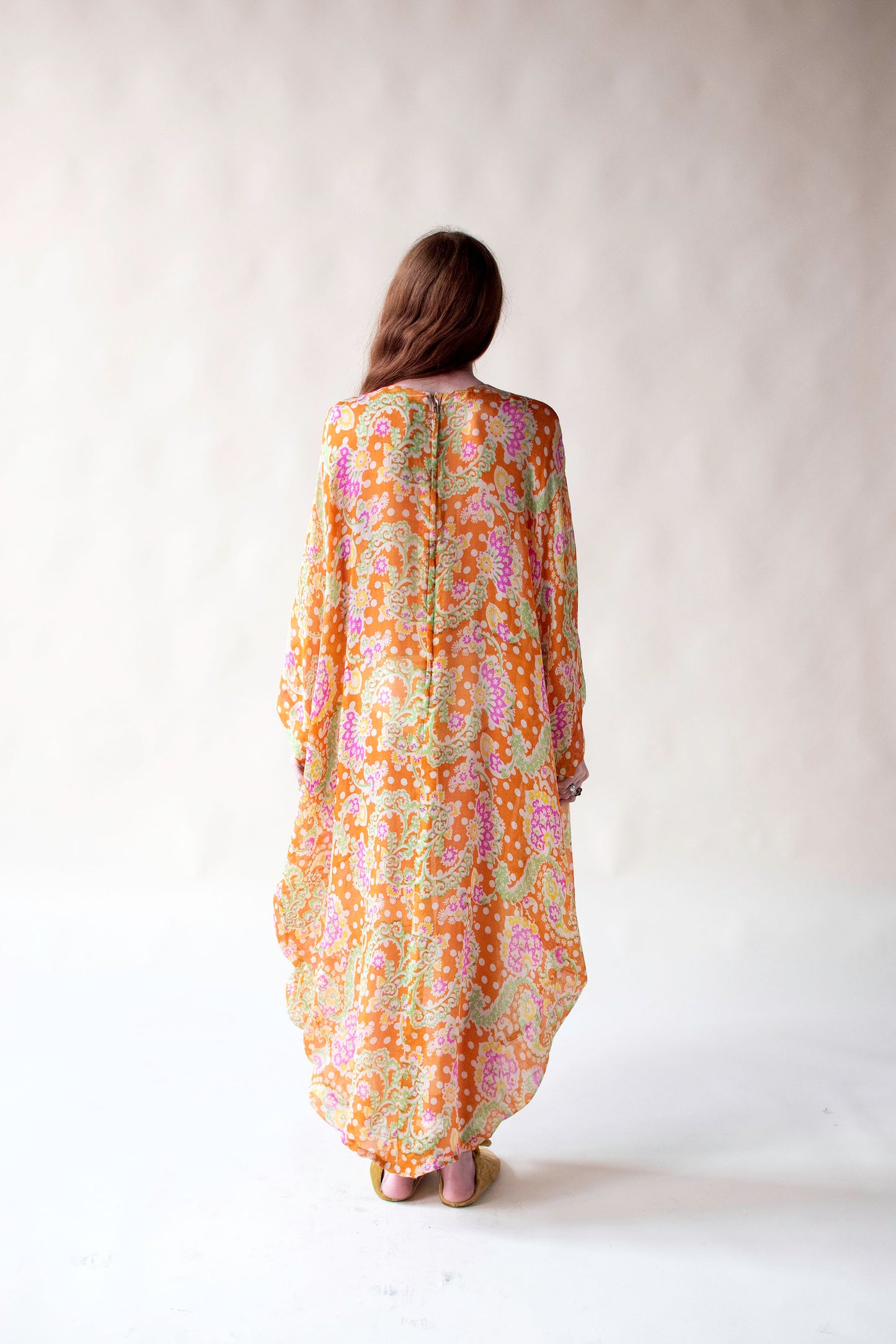 1960s Silk Caftan