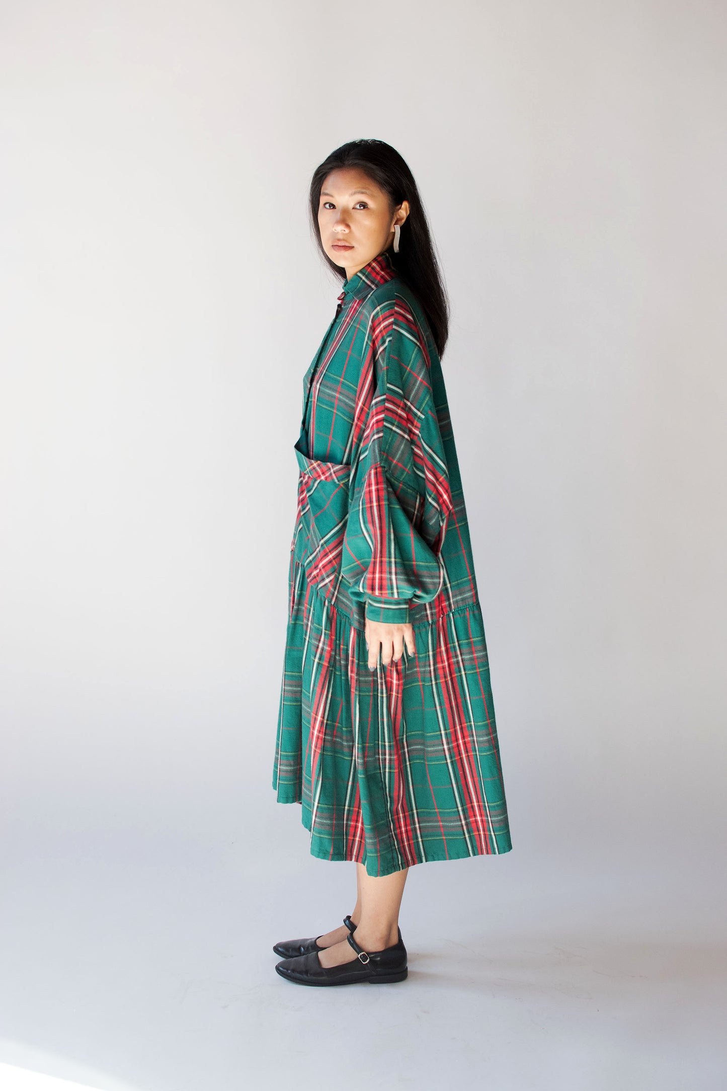 1980s Flannel Dress | Todd Oldham for Congovid