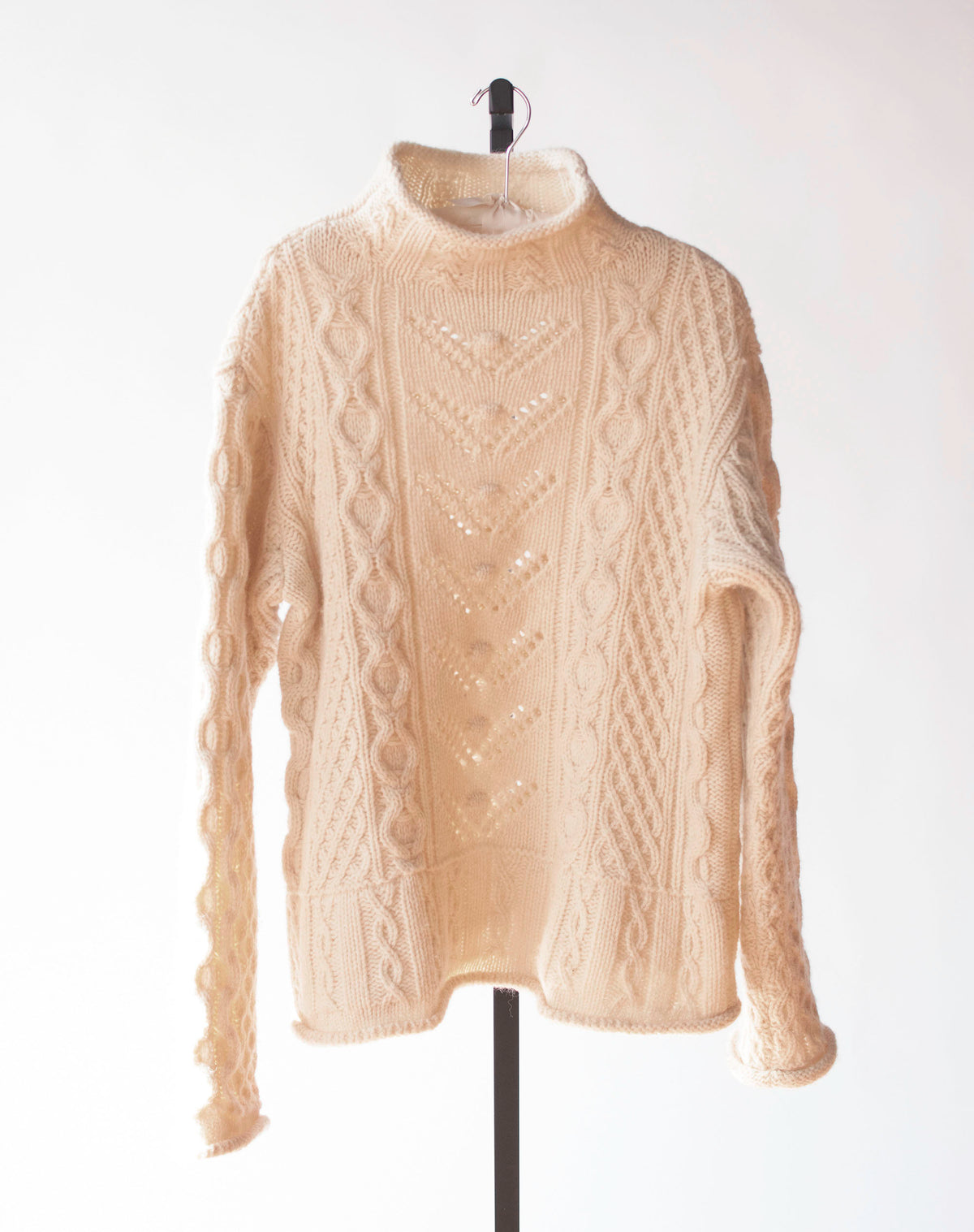 Cable Knit Sweater | Jean Paul Gaultier