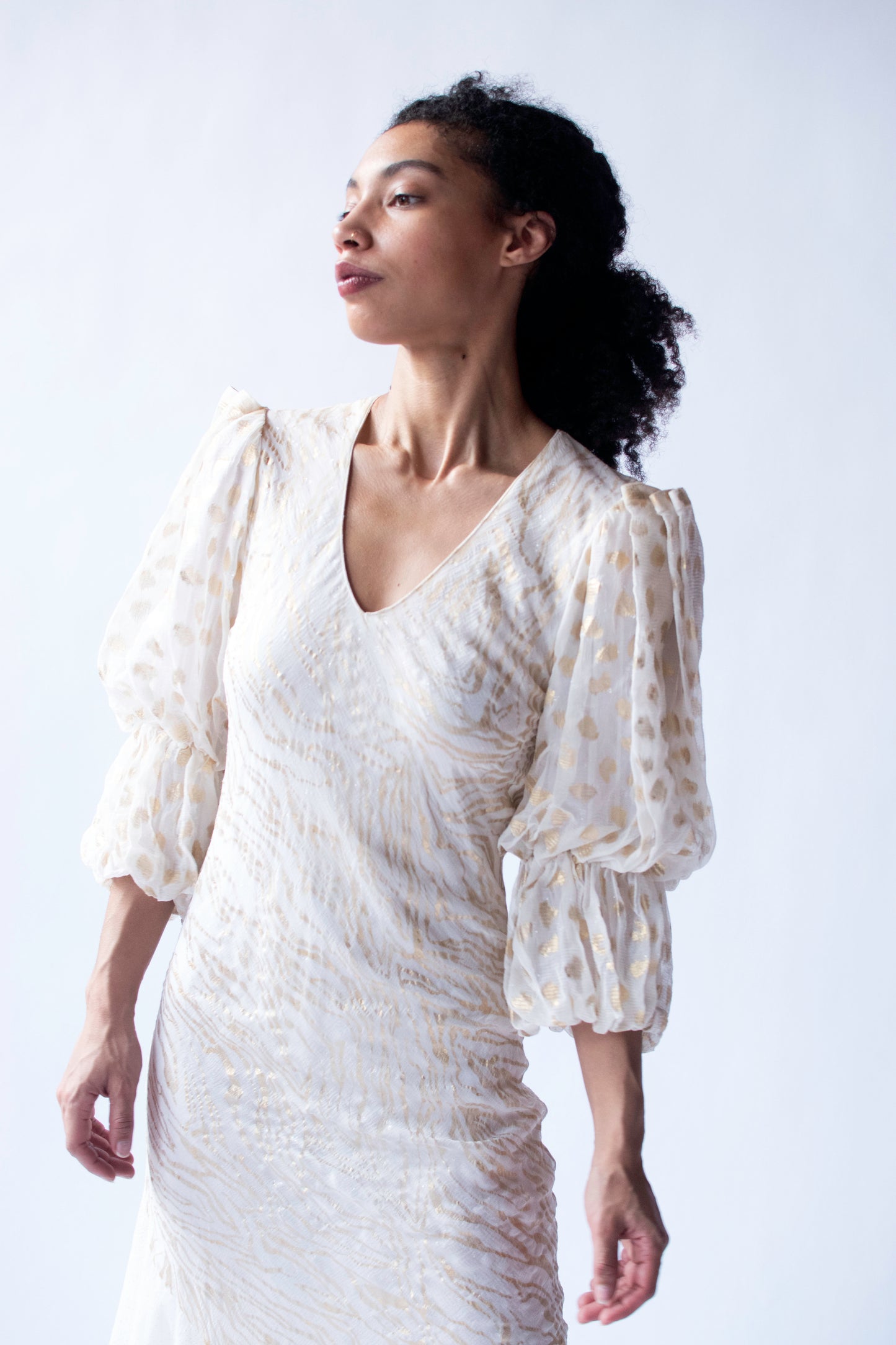 1980s Chiffon dress | Judy Horby Couture