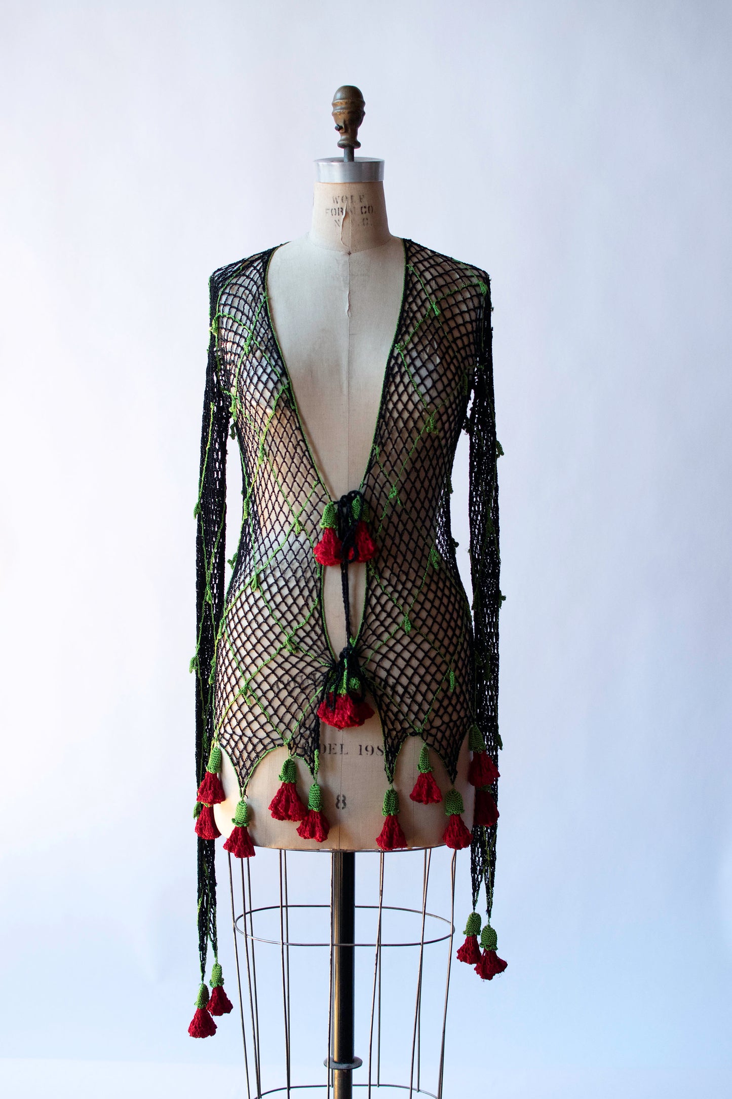 Crochet Rose Cardigan | Moschino Cheap & Chic