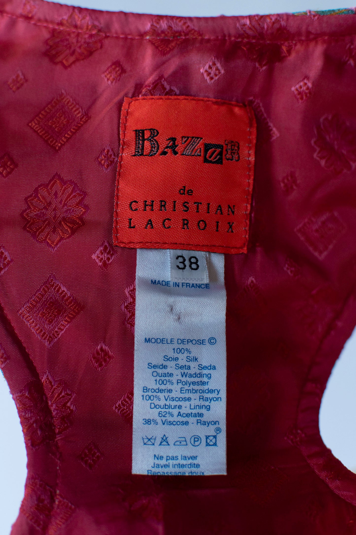 Quilted Silk Top | Chrisitan Lacroix Bazar