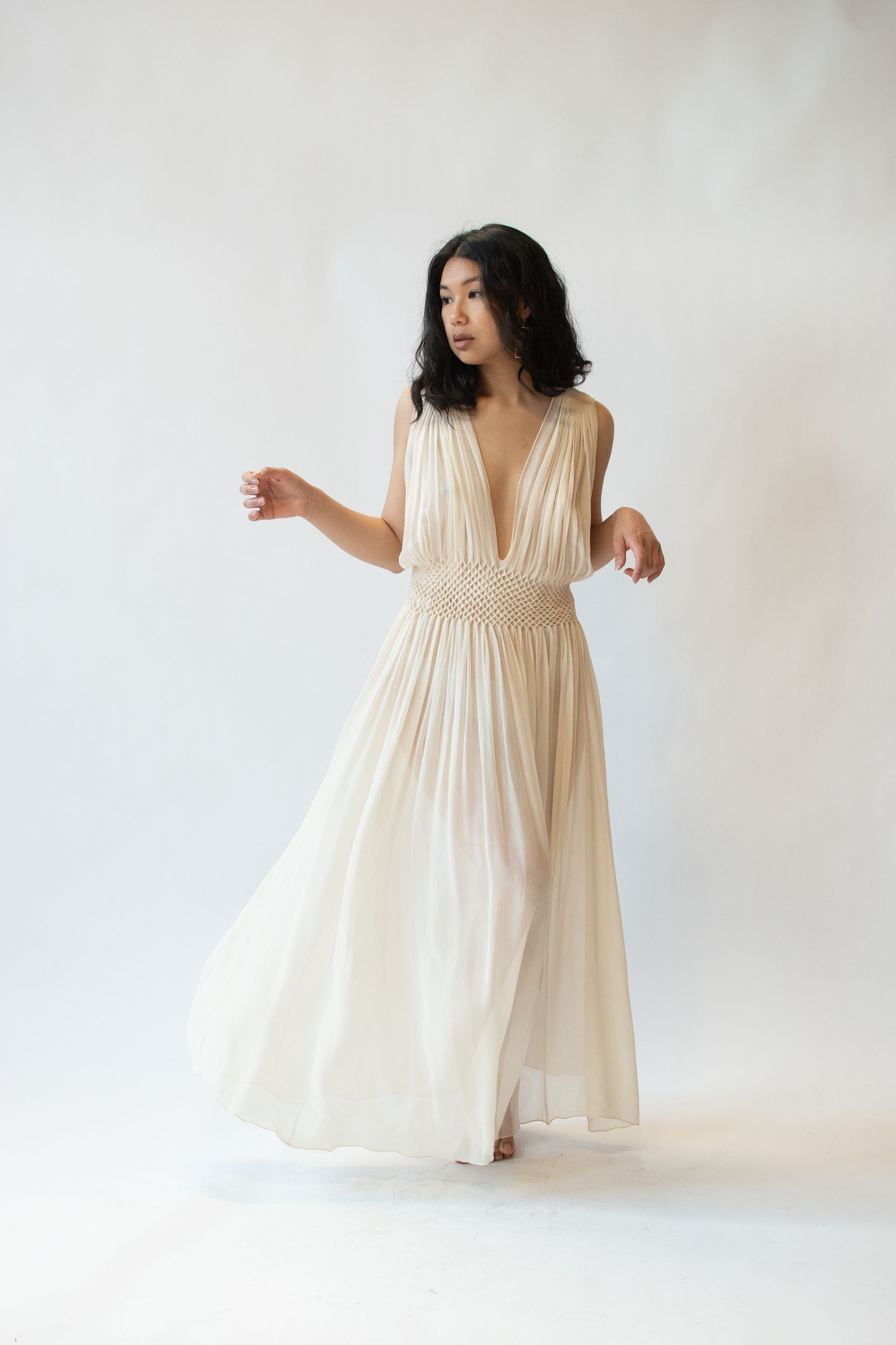 Long flowy outlet nightgown